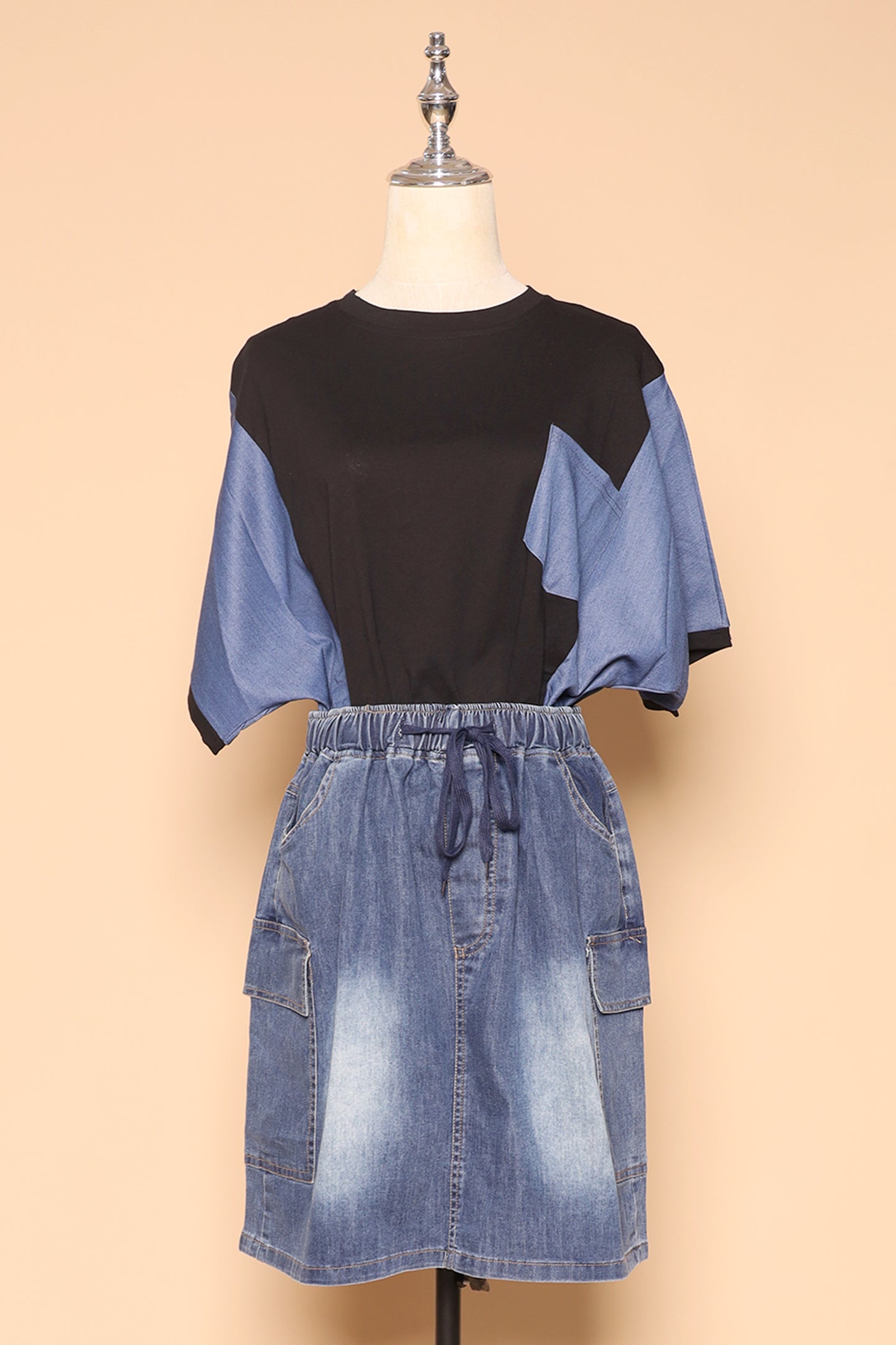 PO - Syri Skirt in Dark Denim