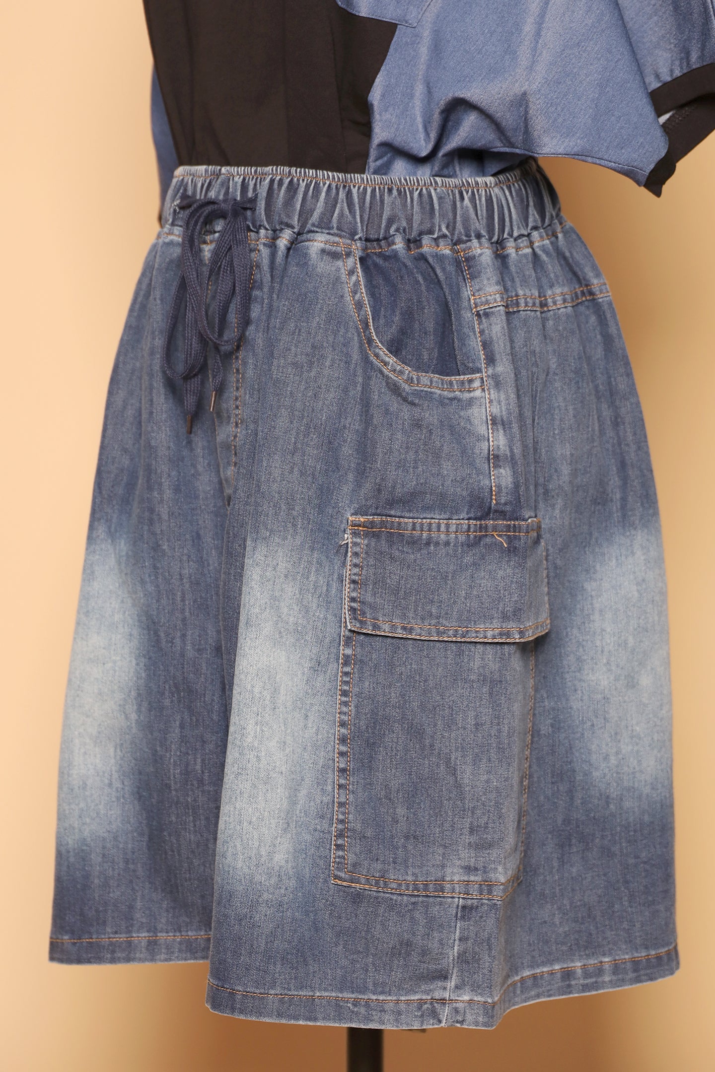 PO - Syri Skirt in Dark Denim