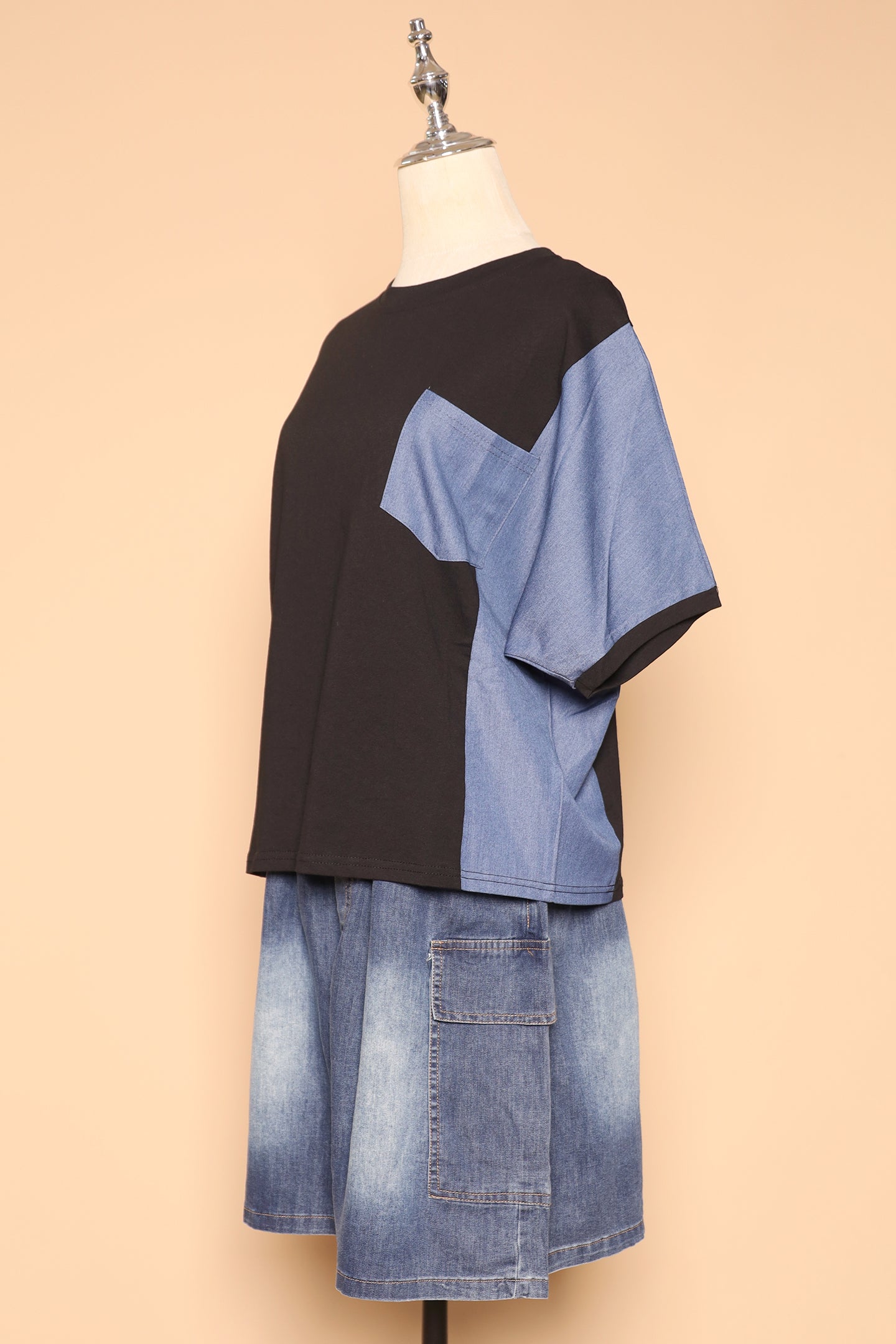 PO - Syri Skirt in Dark Denim