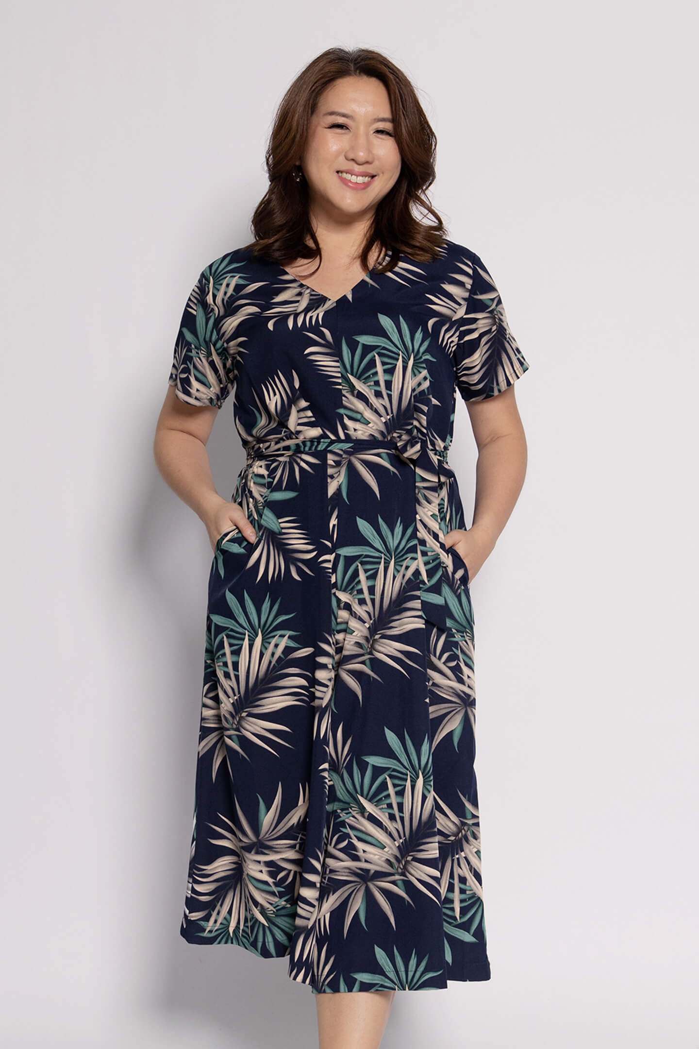 Shirokuro Jumpsuit in Blue Hawaii