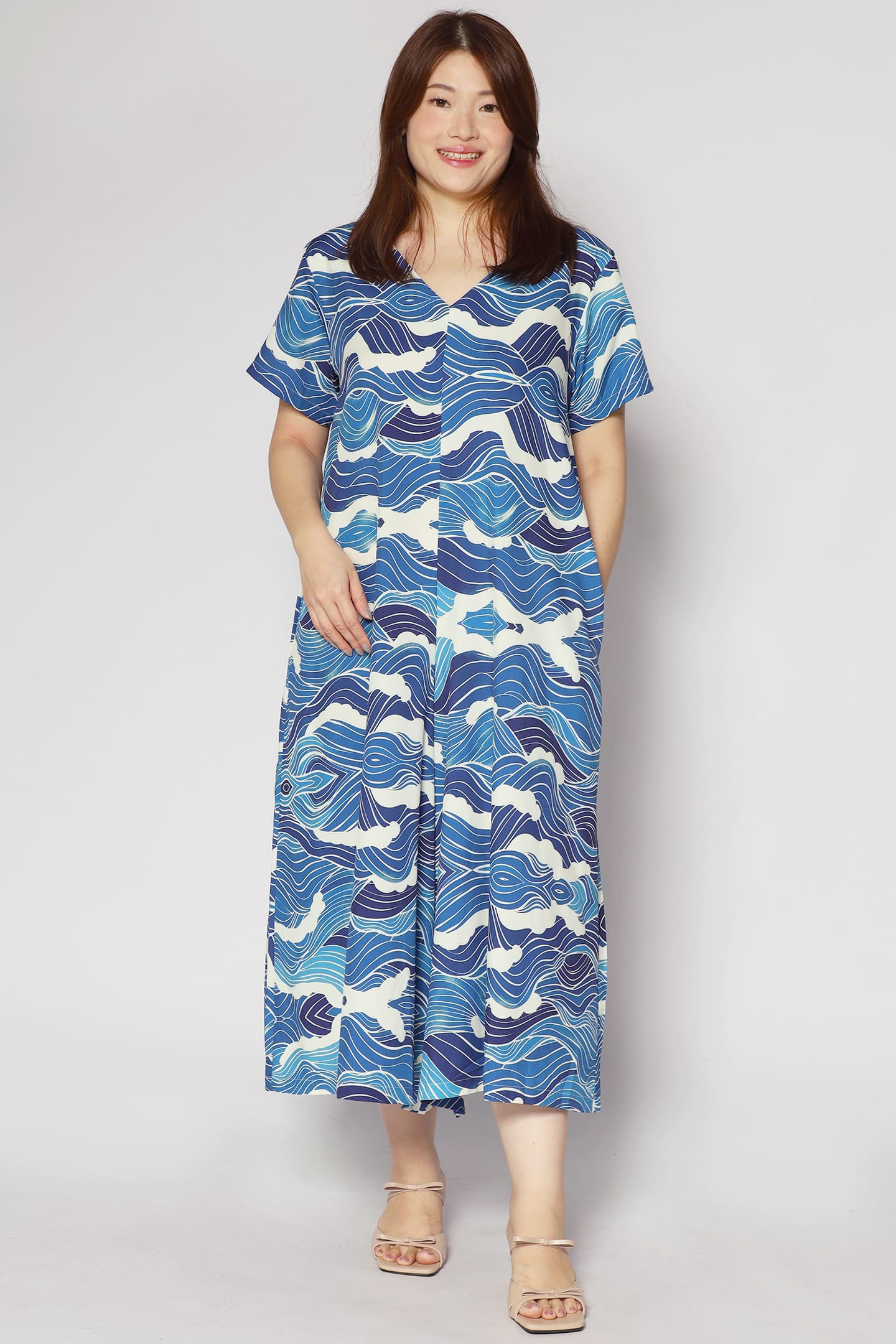 Shirokuro Jumpsuit in Hightide