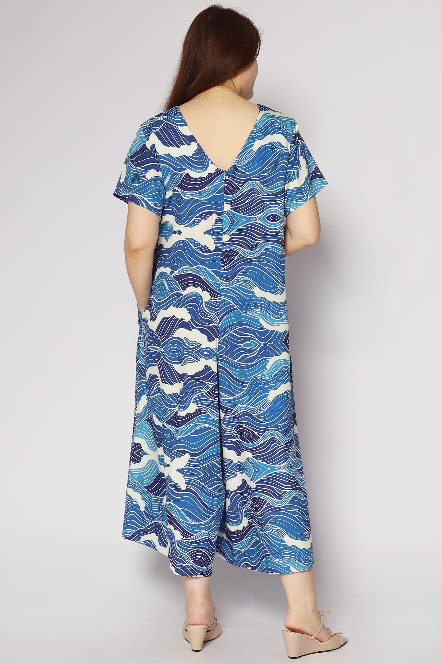 Shirokuro Jumpsuit in Hightide