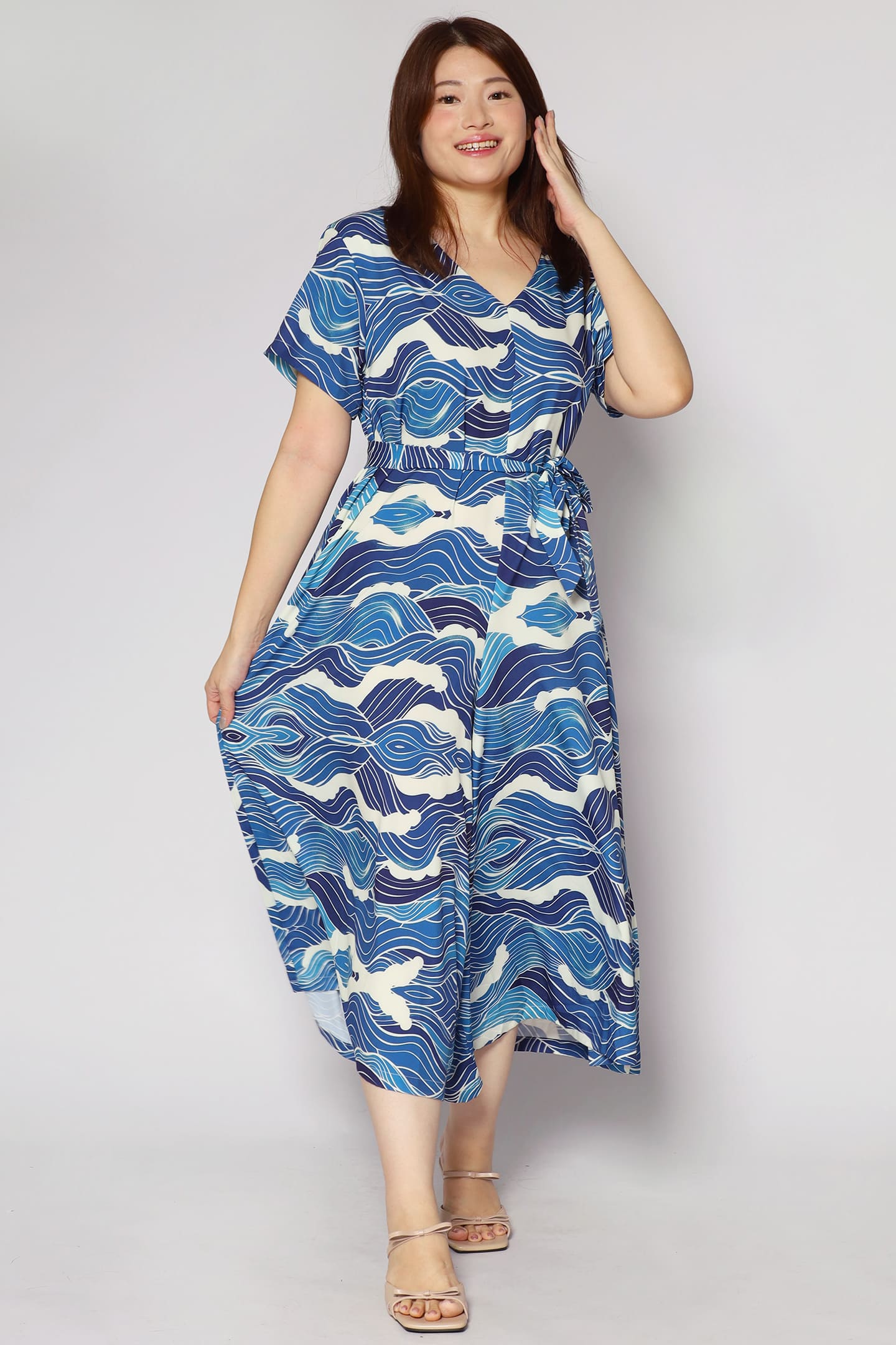 Shirokuro Jumpsuit in Hightide