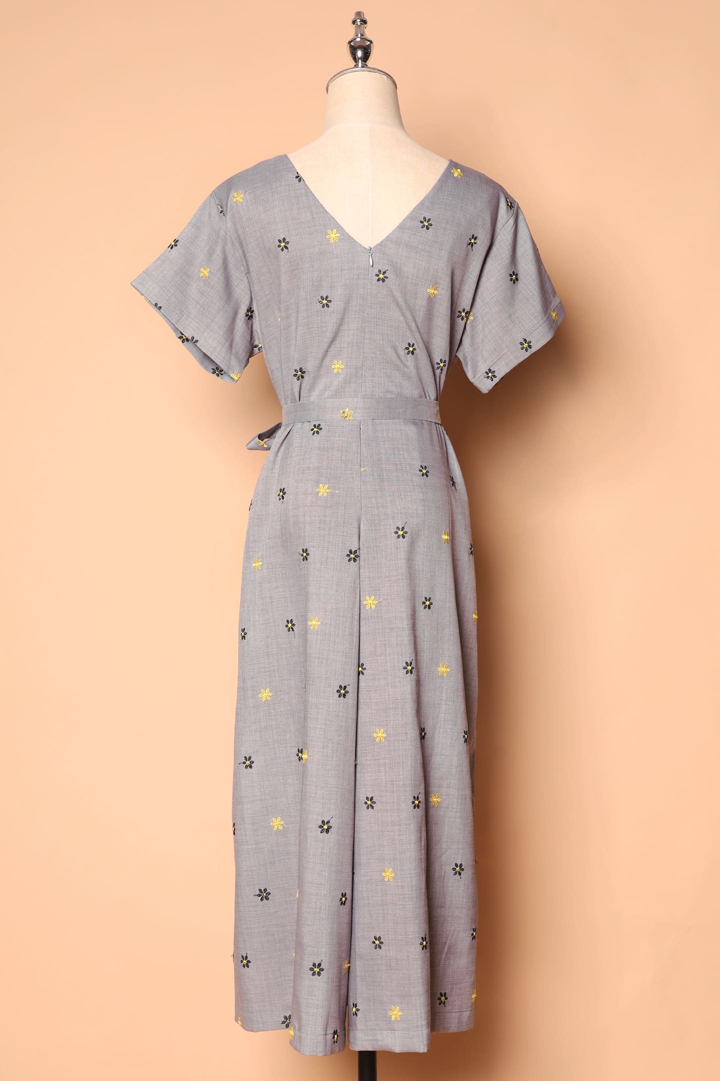 PO - Shirokuro Jumpsuit in Daisy Embroidery