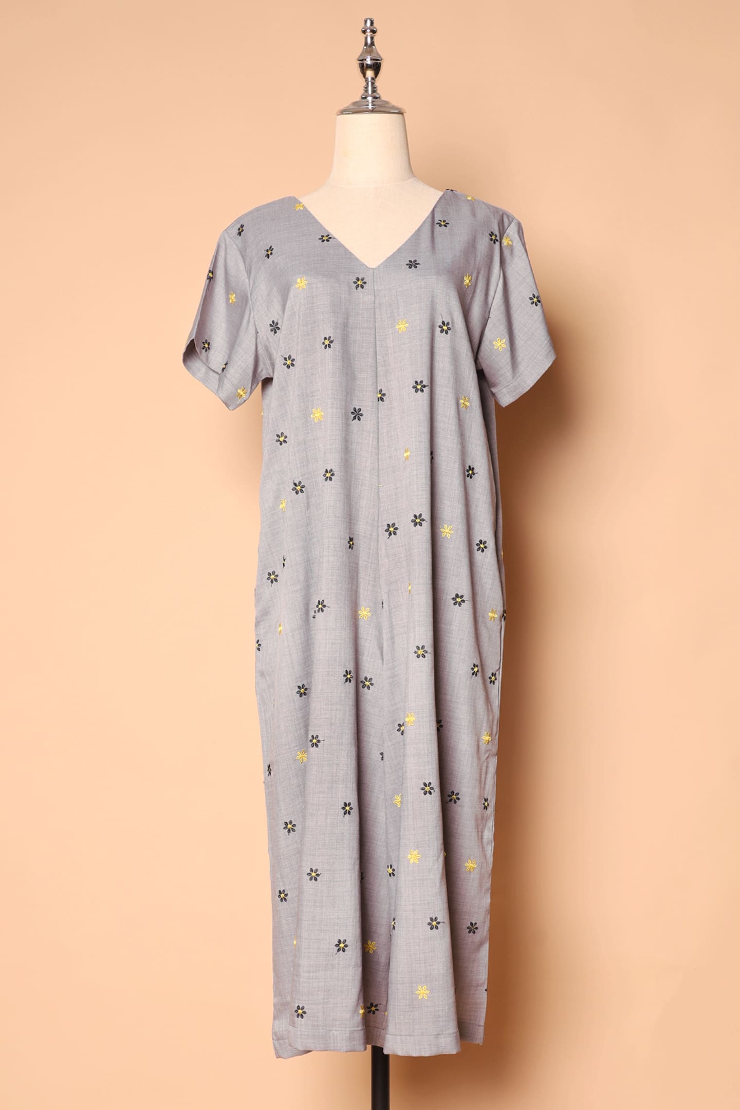 PO - Shirokuro Jumpsuit in Daisy Embroidery