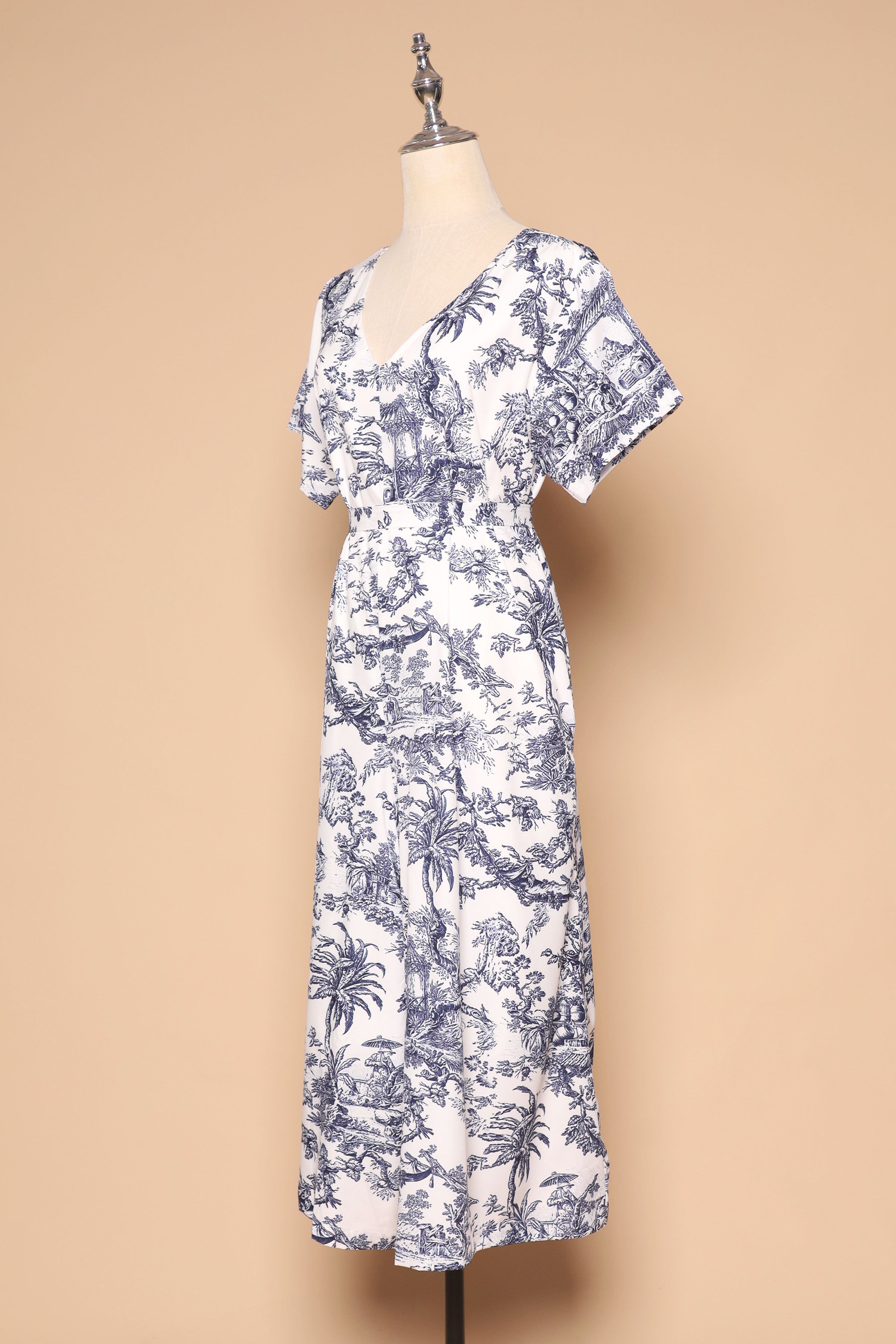 PO - Shirokuro Jumpsuit in Leafy Retreat