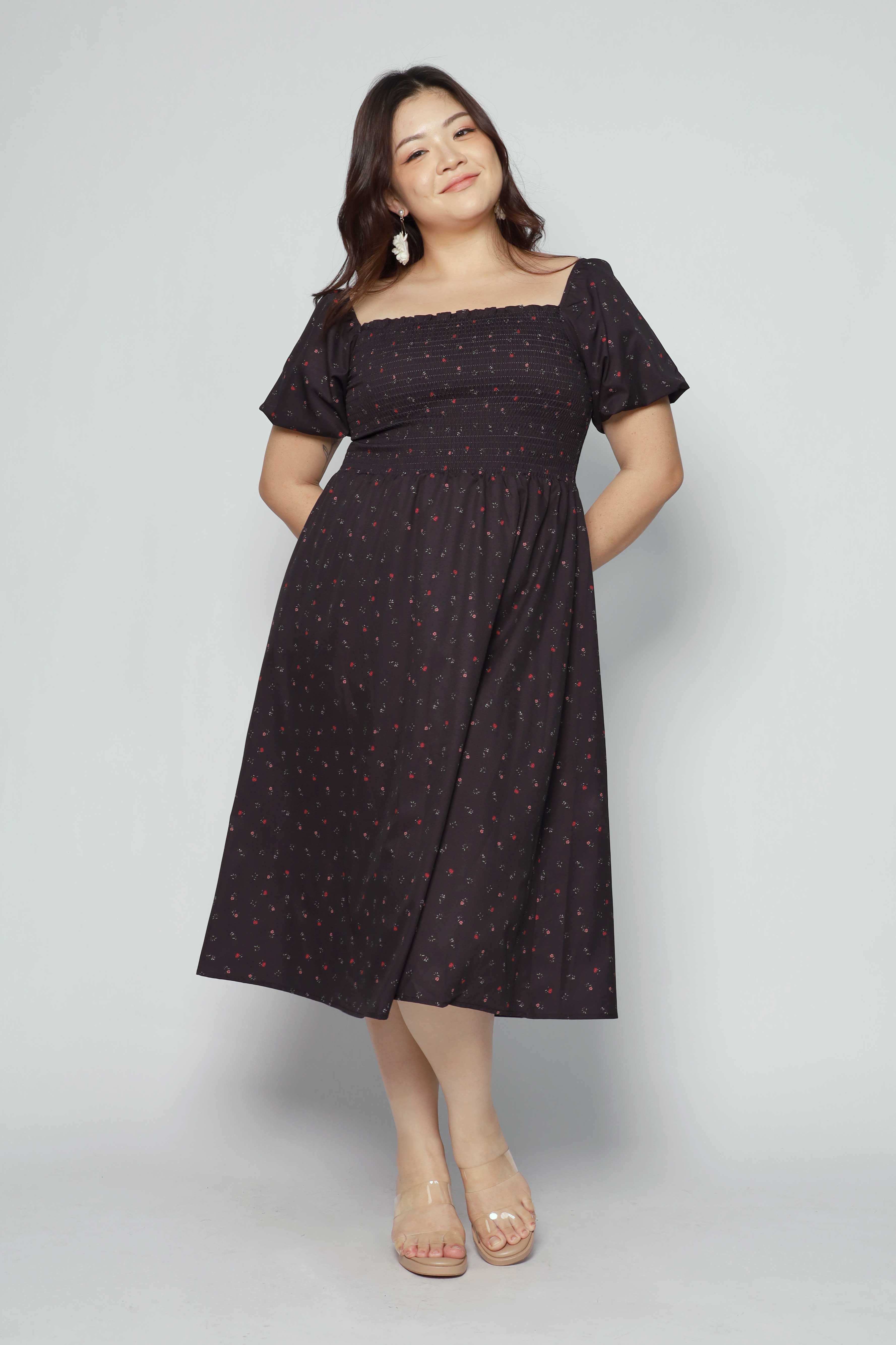 Sora Dress in Baby Thistle