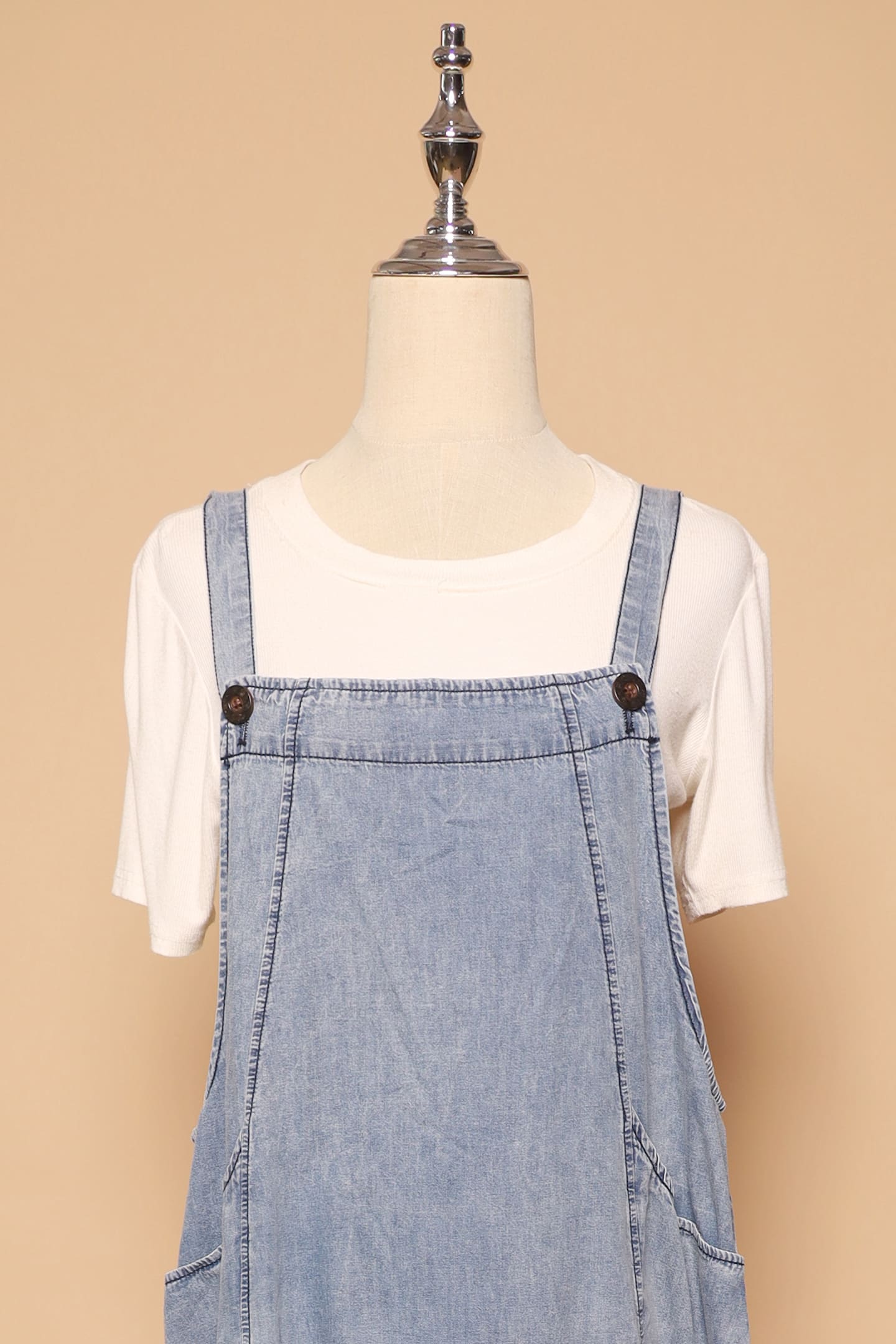 PO - Suppa Denim Pinafore Dress