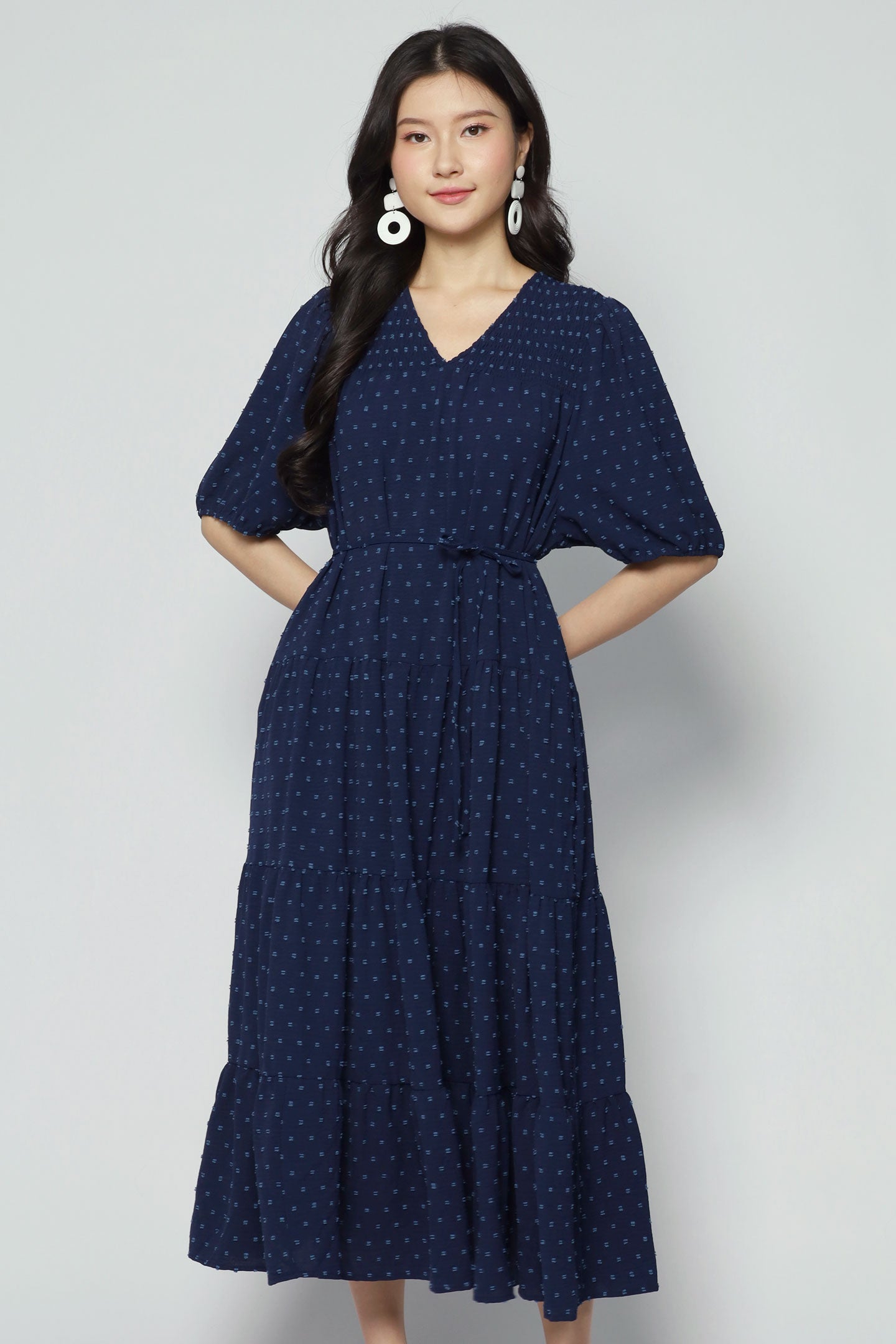 Sydney Dress in Blessed Indigo