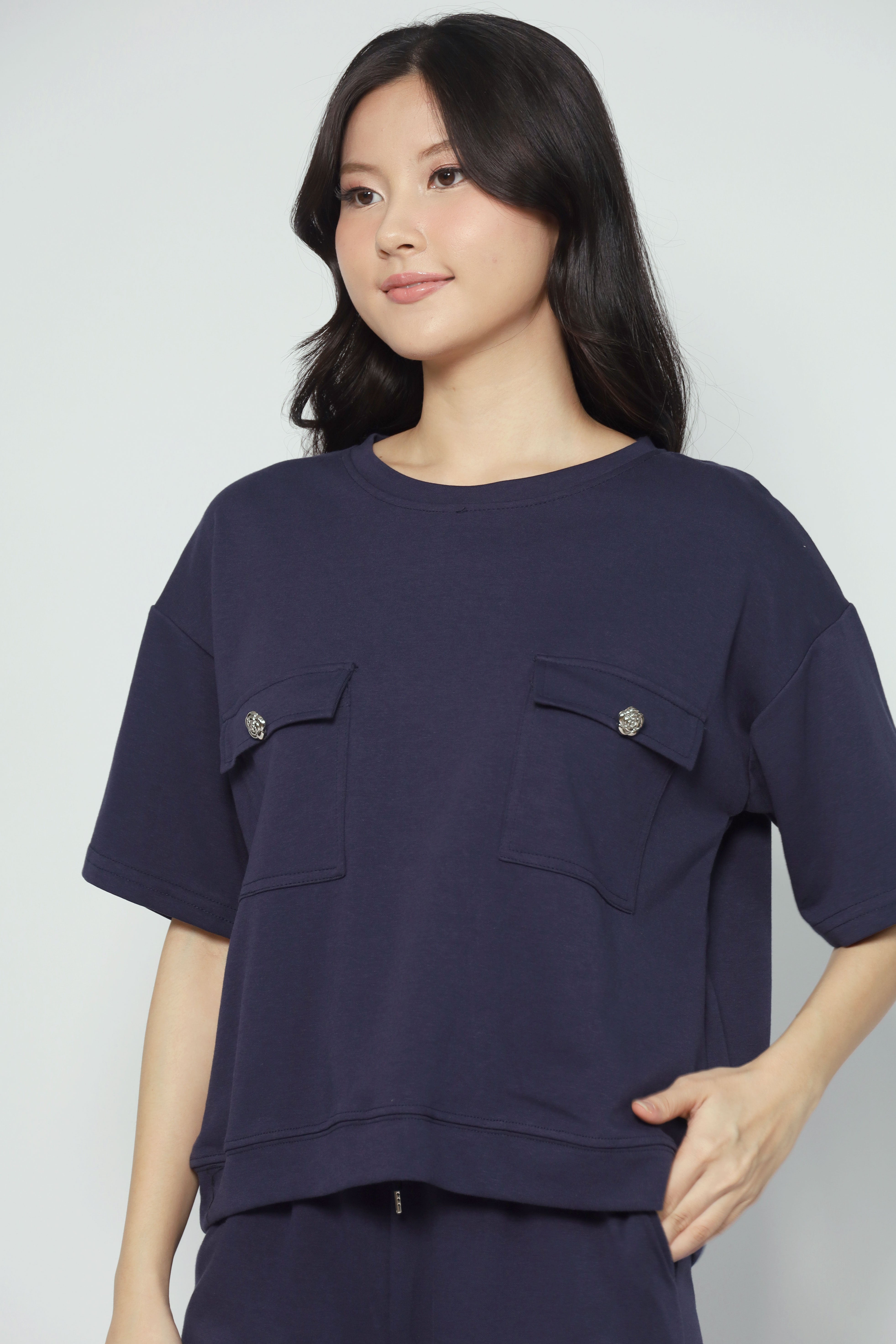 Teetee 2 in 1 Top and Pants Set in Blue