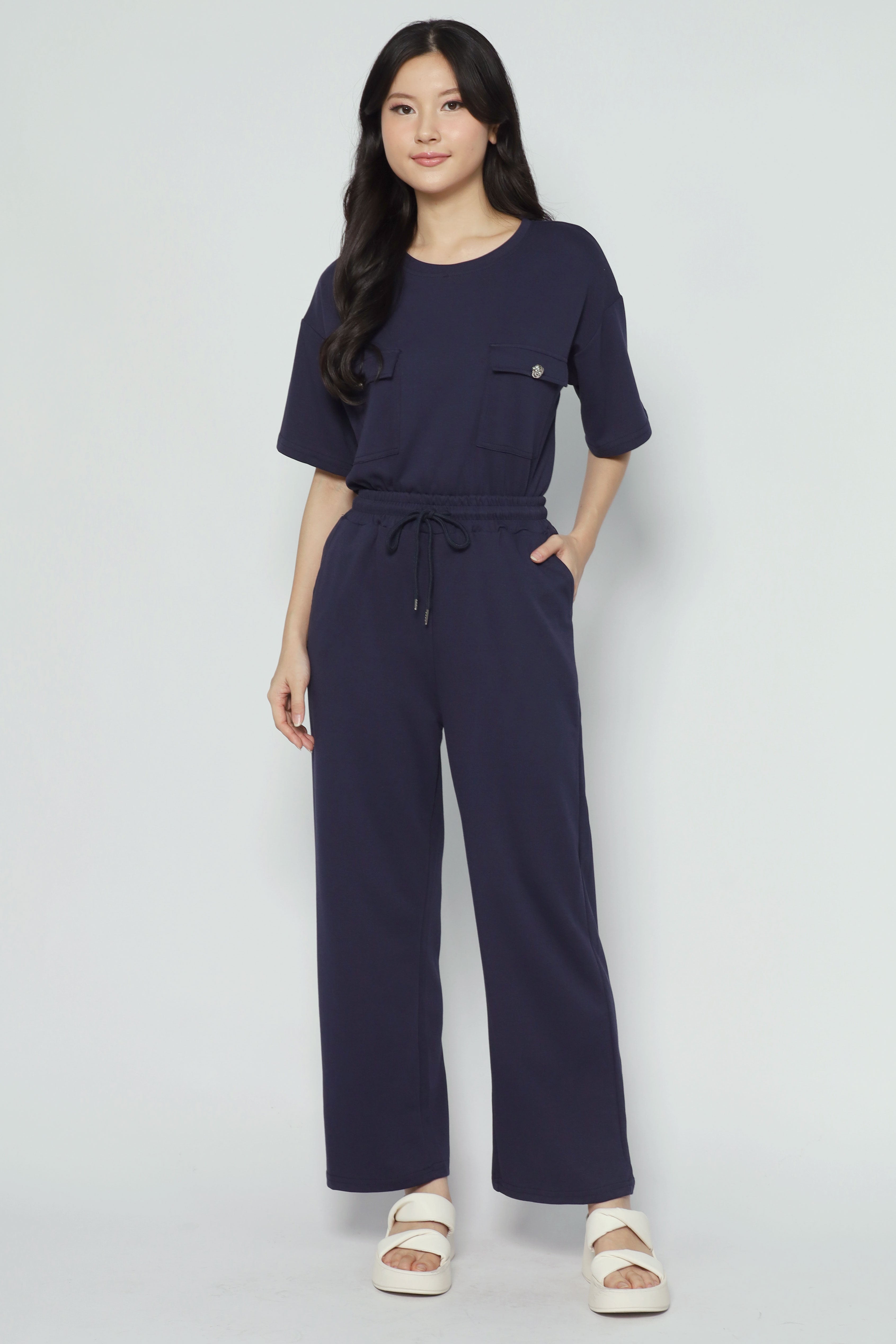 Teetee 2 in 1 Top and Pants Set in Blue