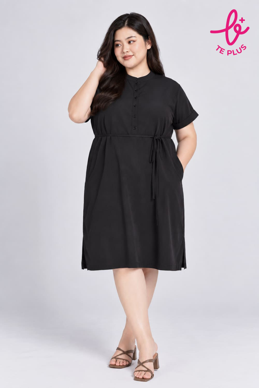 TE+ : Penn Dress in Black