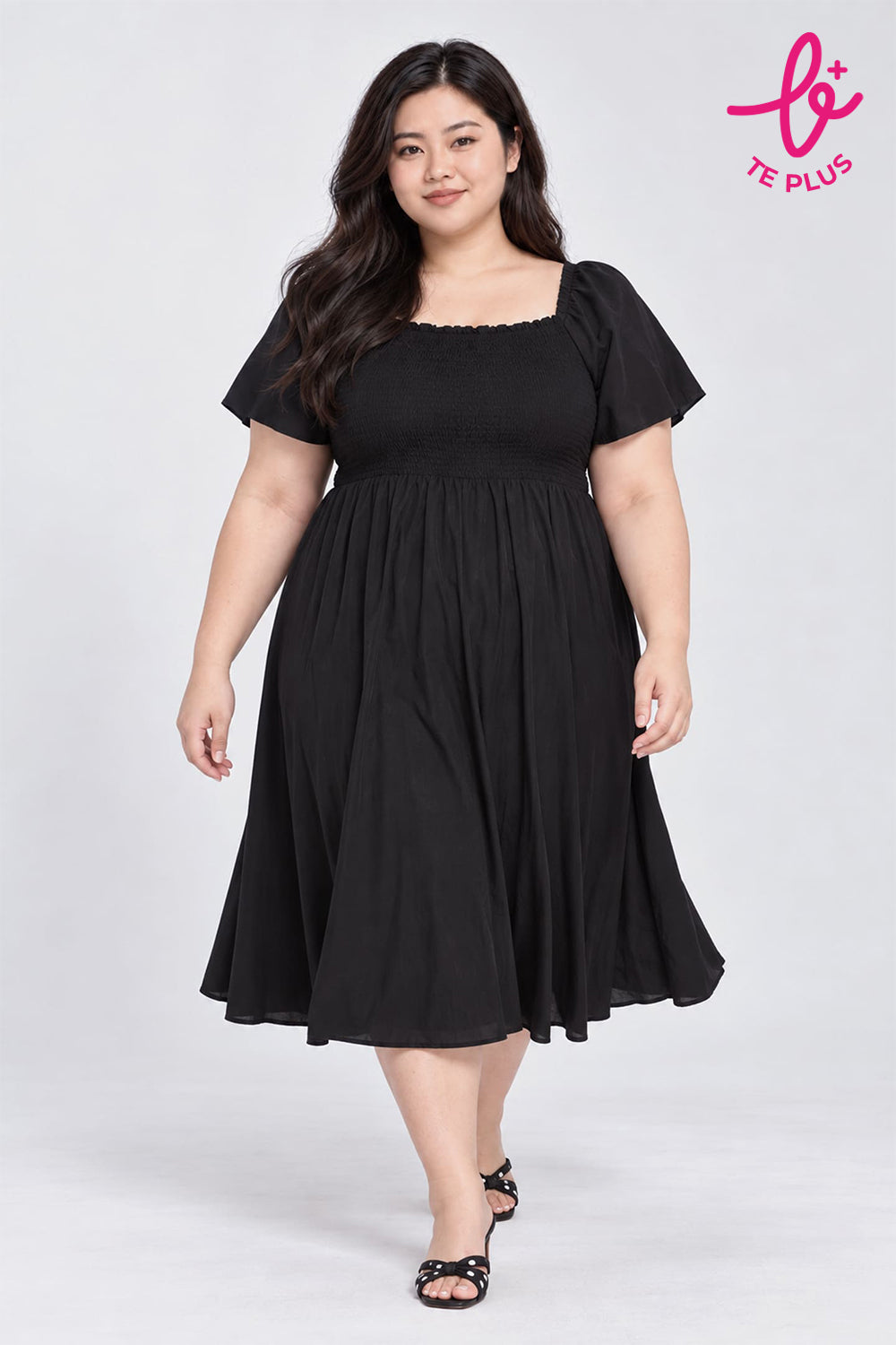 TE+ : Sora Dress in Black