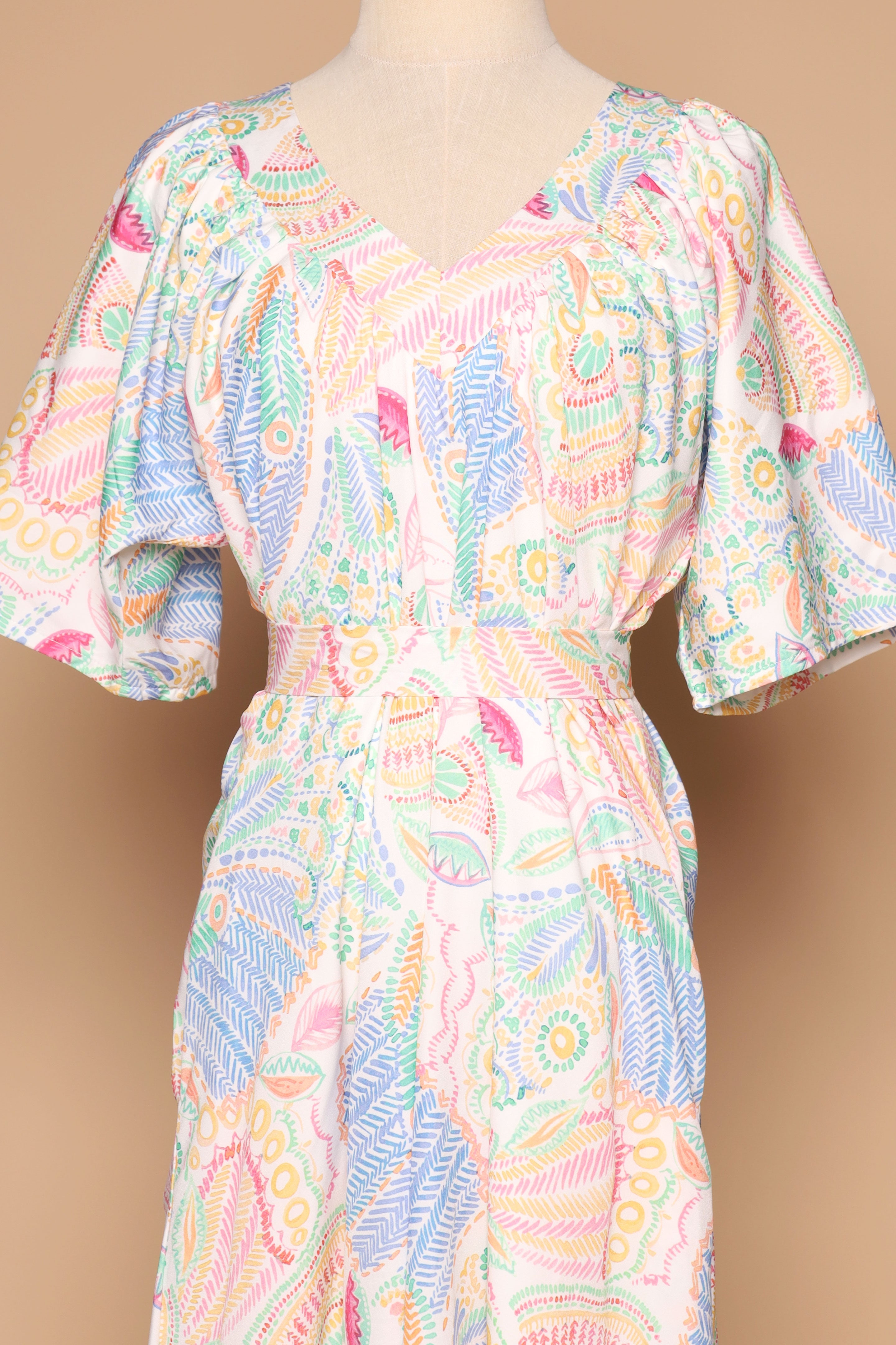 PO - Tayler Dress in Tropic Paisley