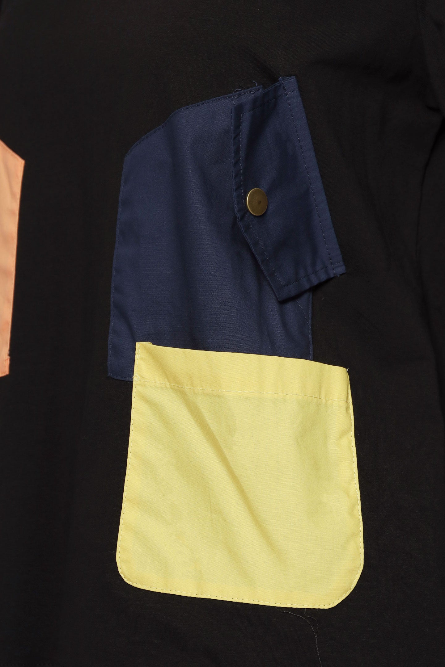 Terry Colourful Pocket Top