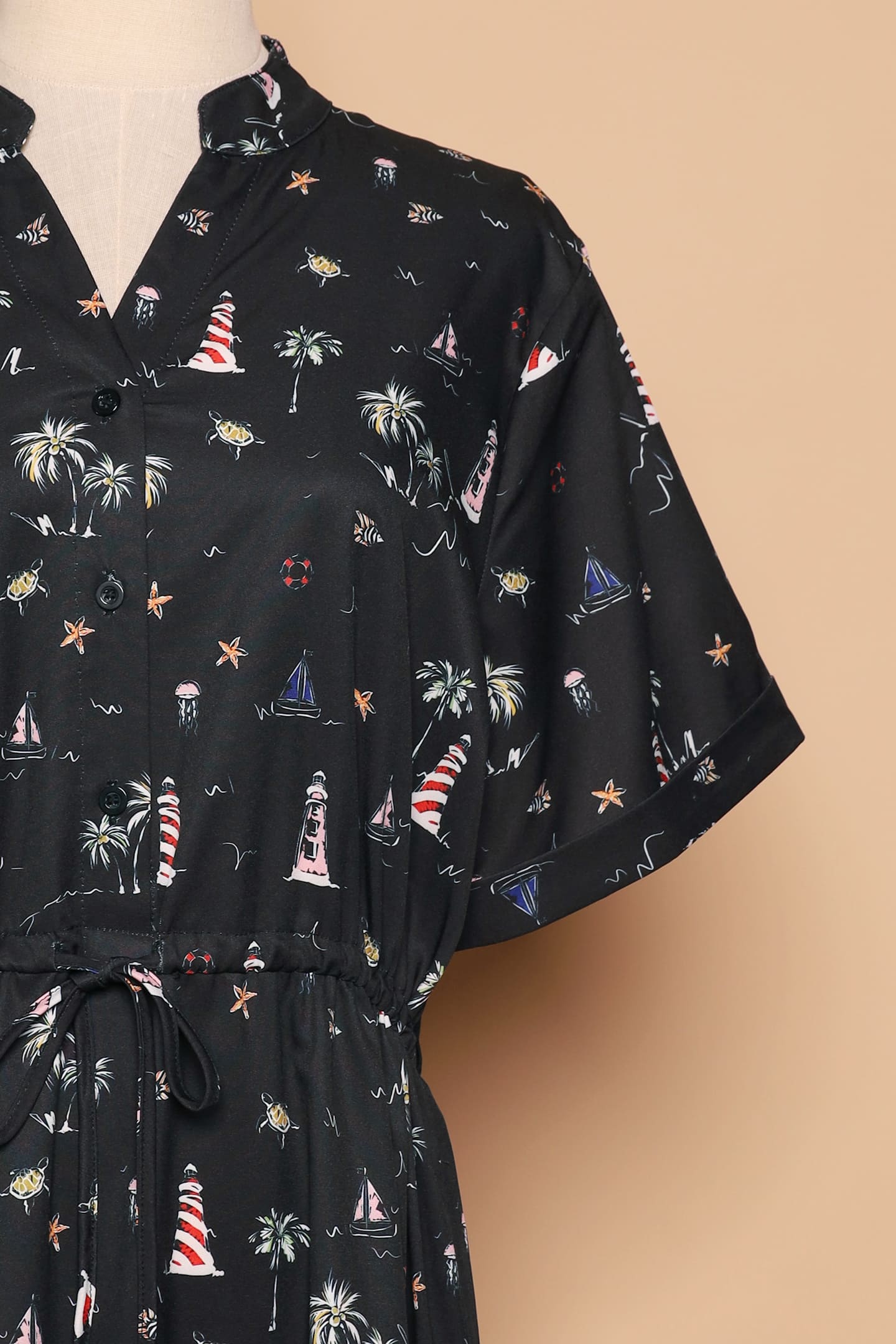 PO - Vedette Dress in Palm Party