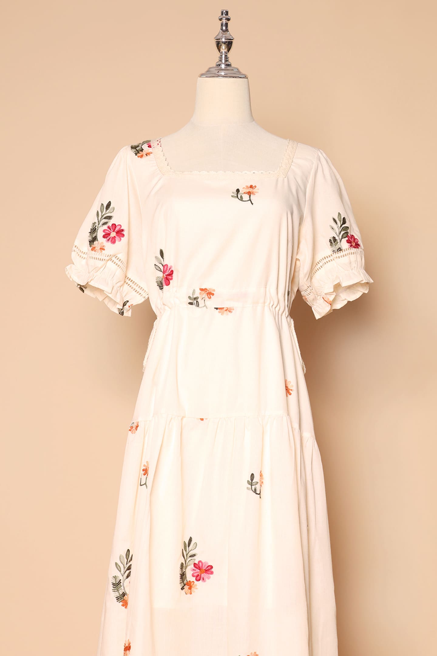 PO - Victoria Dress in Floral Embroidery