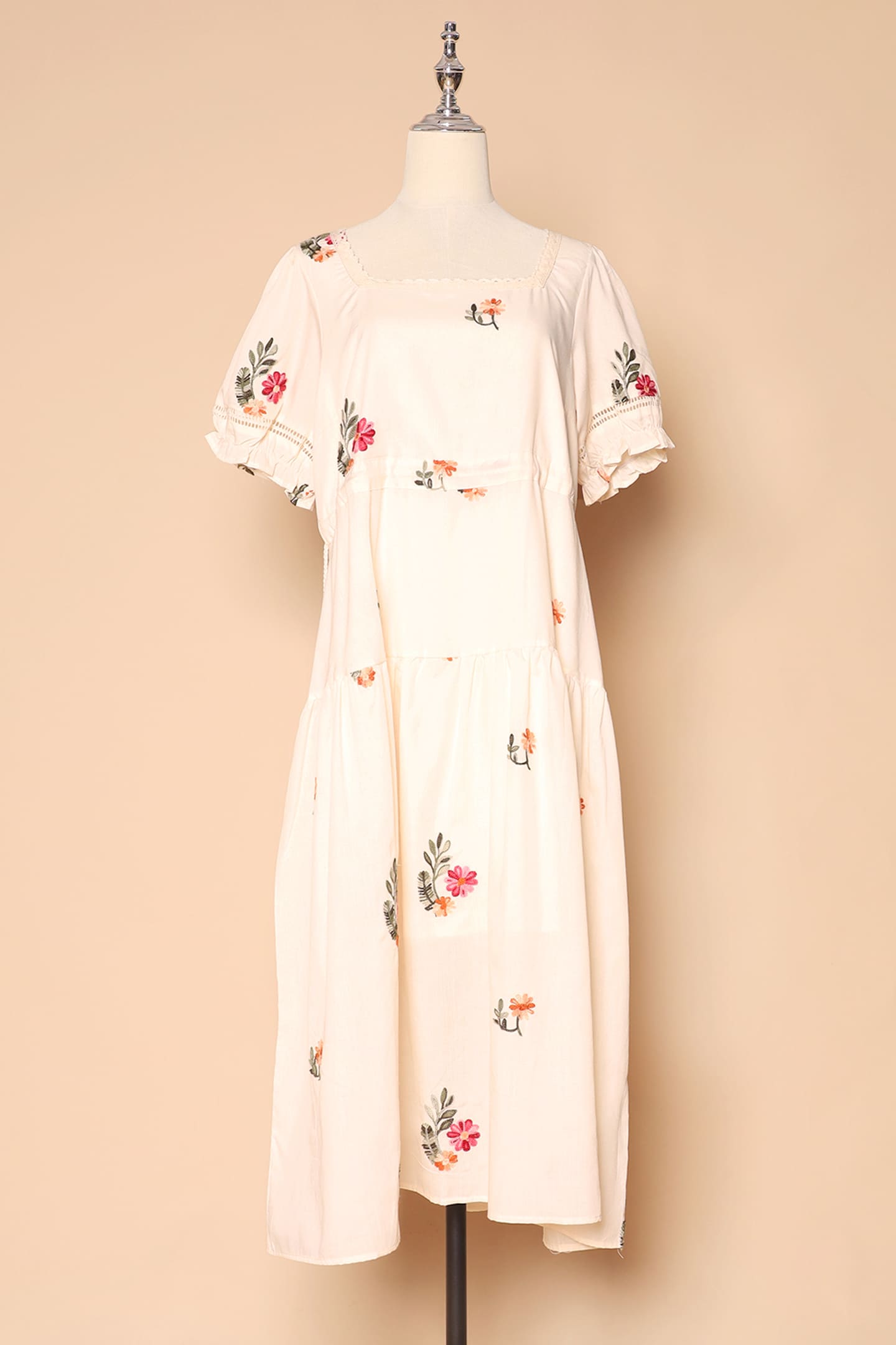 PO - Victoria Dress in Floral Embroidery