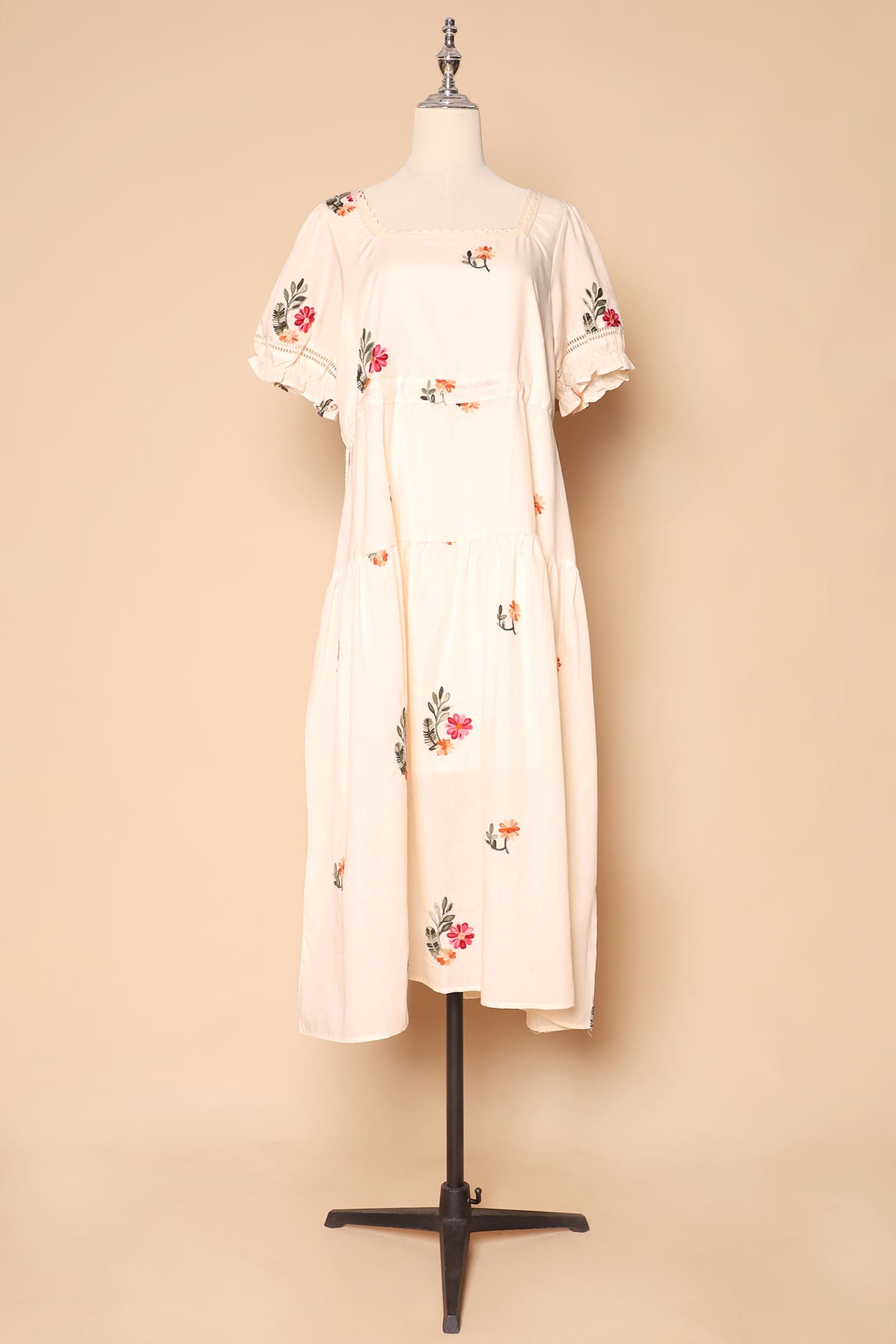 PO - Victoria Dress in Floral Embroidery