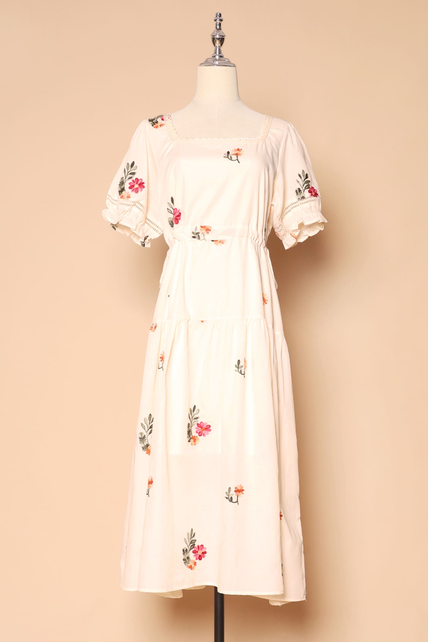 PO - Victoria Dress in Floral Embroidery