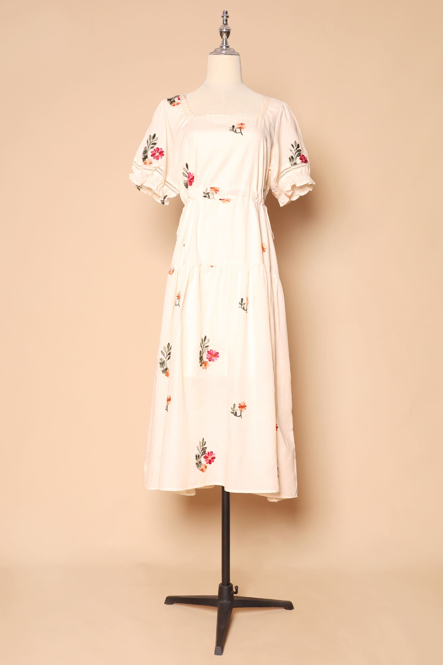 PO - Victoria Dress in Floral Embroidery