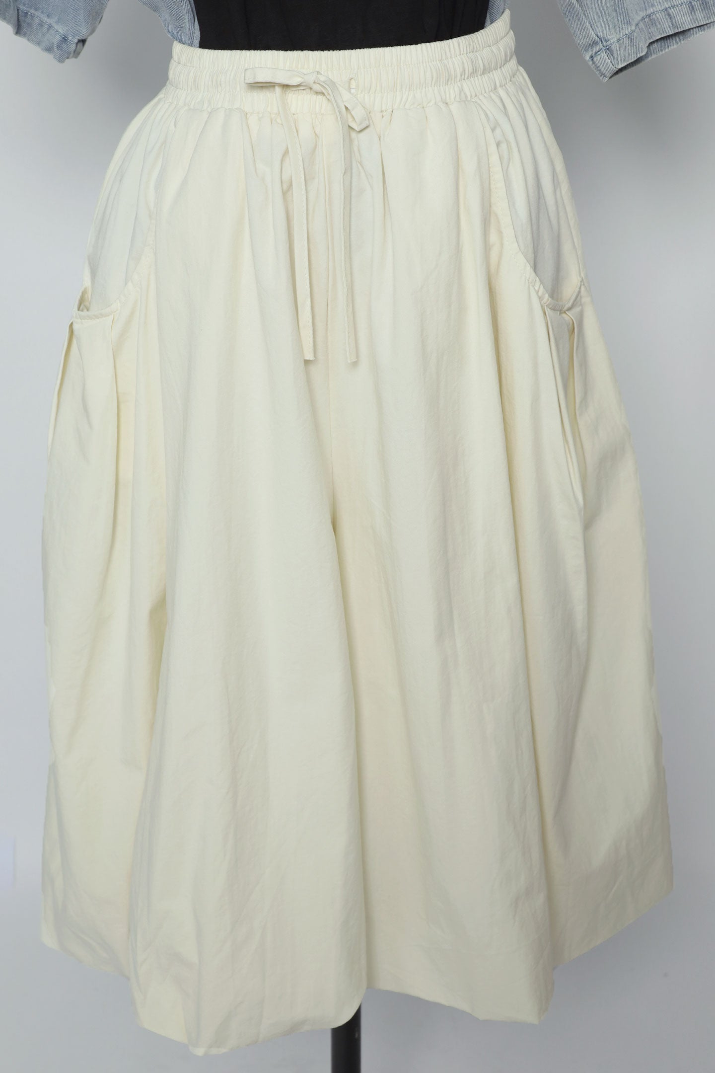 PO - Vivien Bubble Culottes in Cream