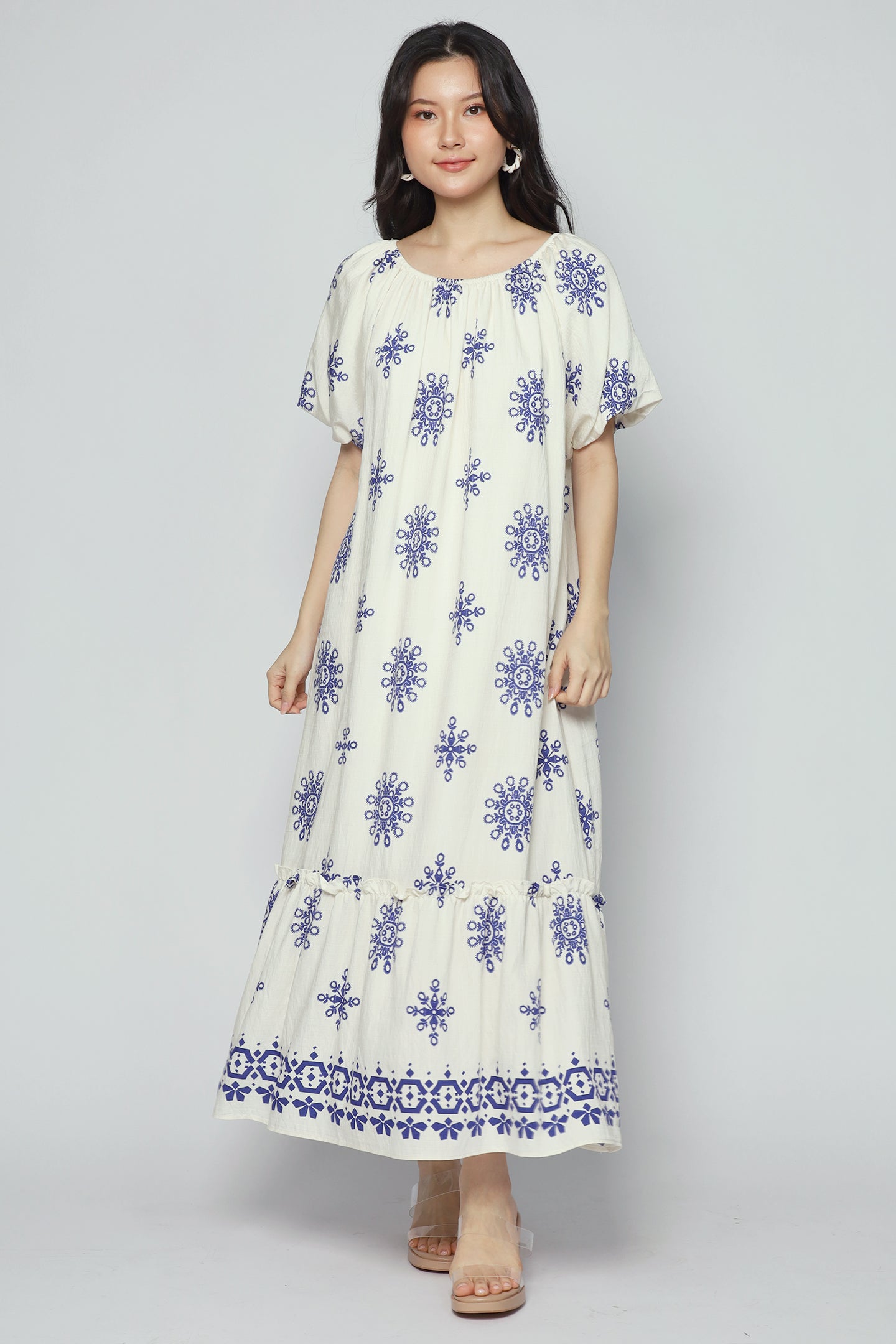 Wenya Dress in Blue