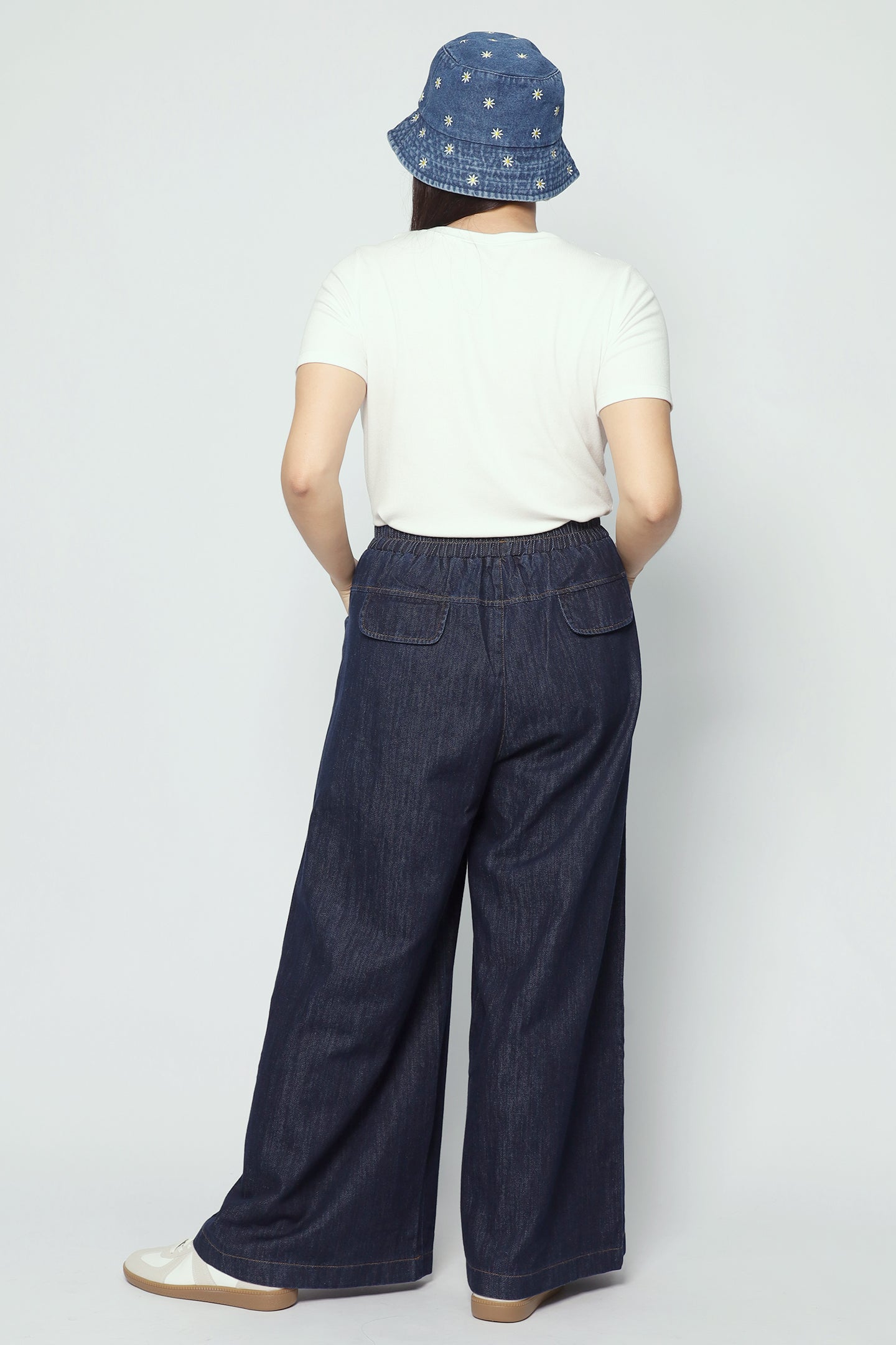 Backorders Xira Denim Wide Leg Pants