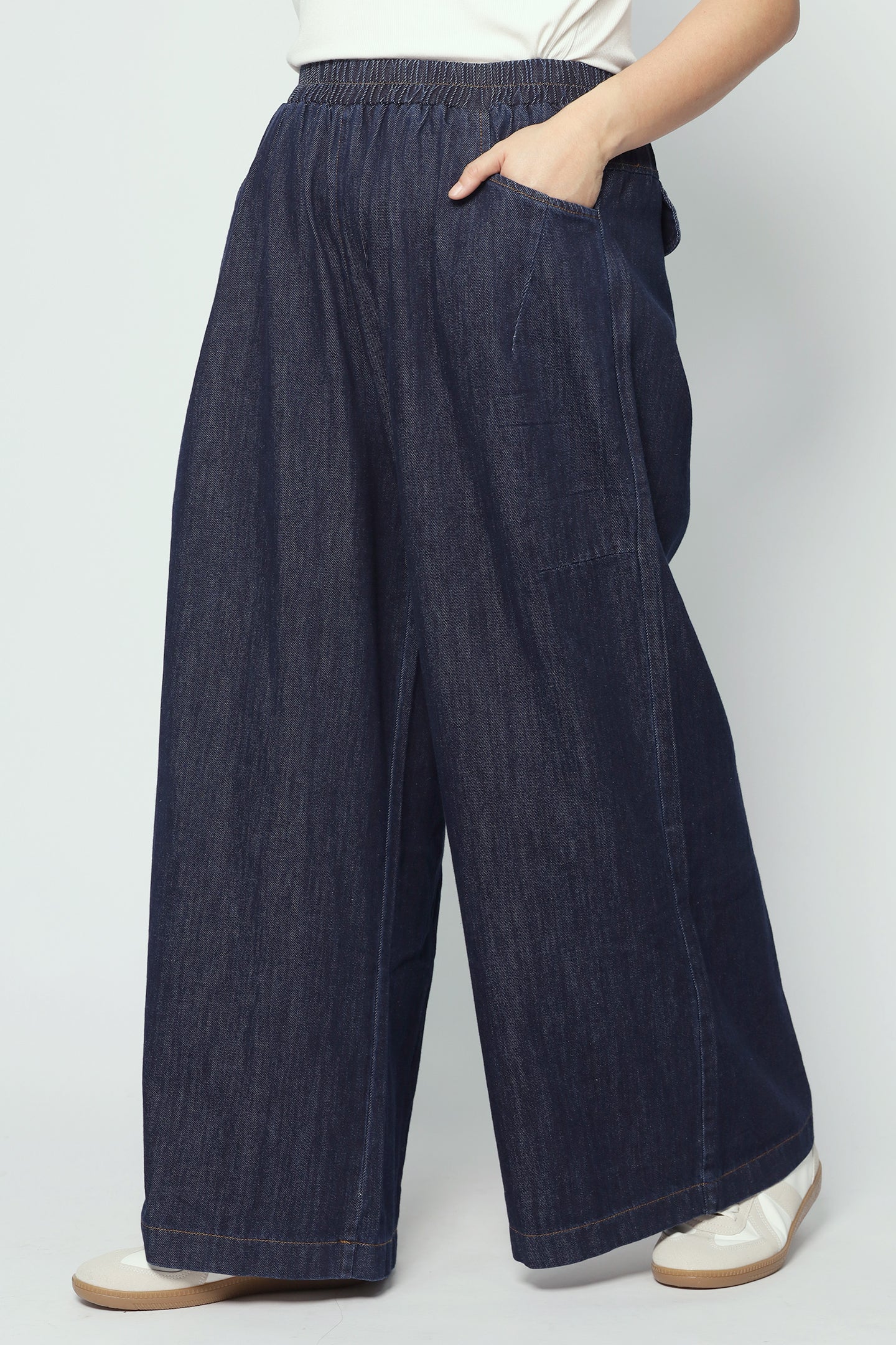 Backorders Xira Denim Wide Leg Pants