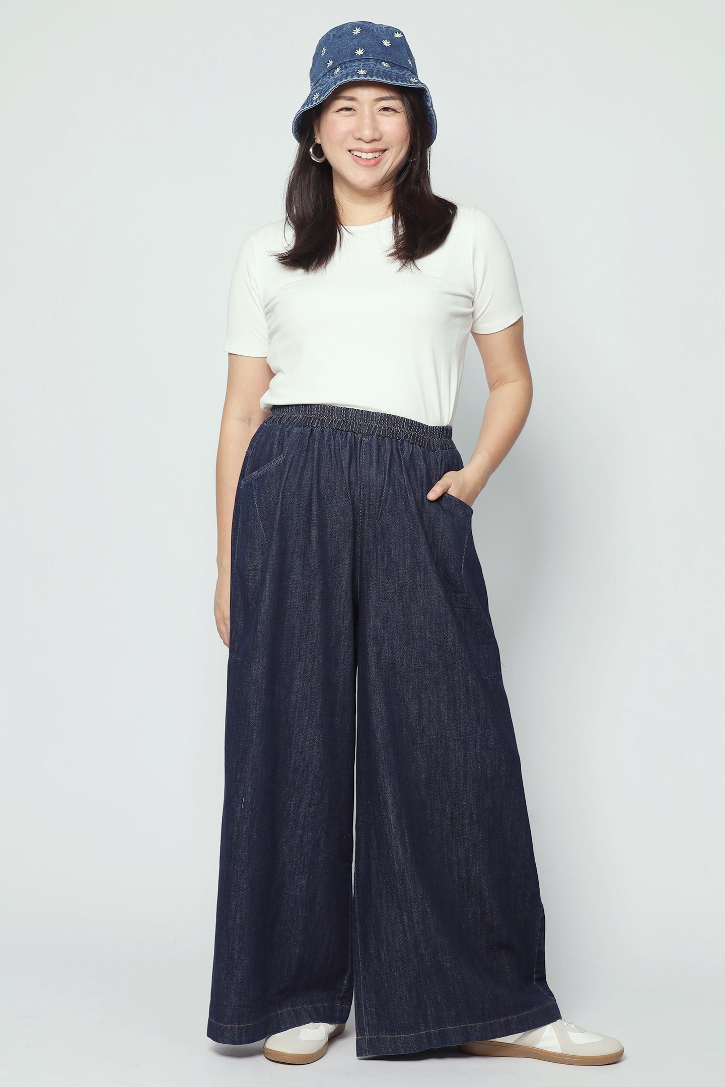 Backorders Xira Denim Wide Leg Pants
