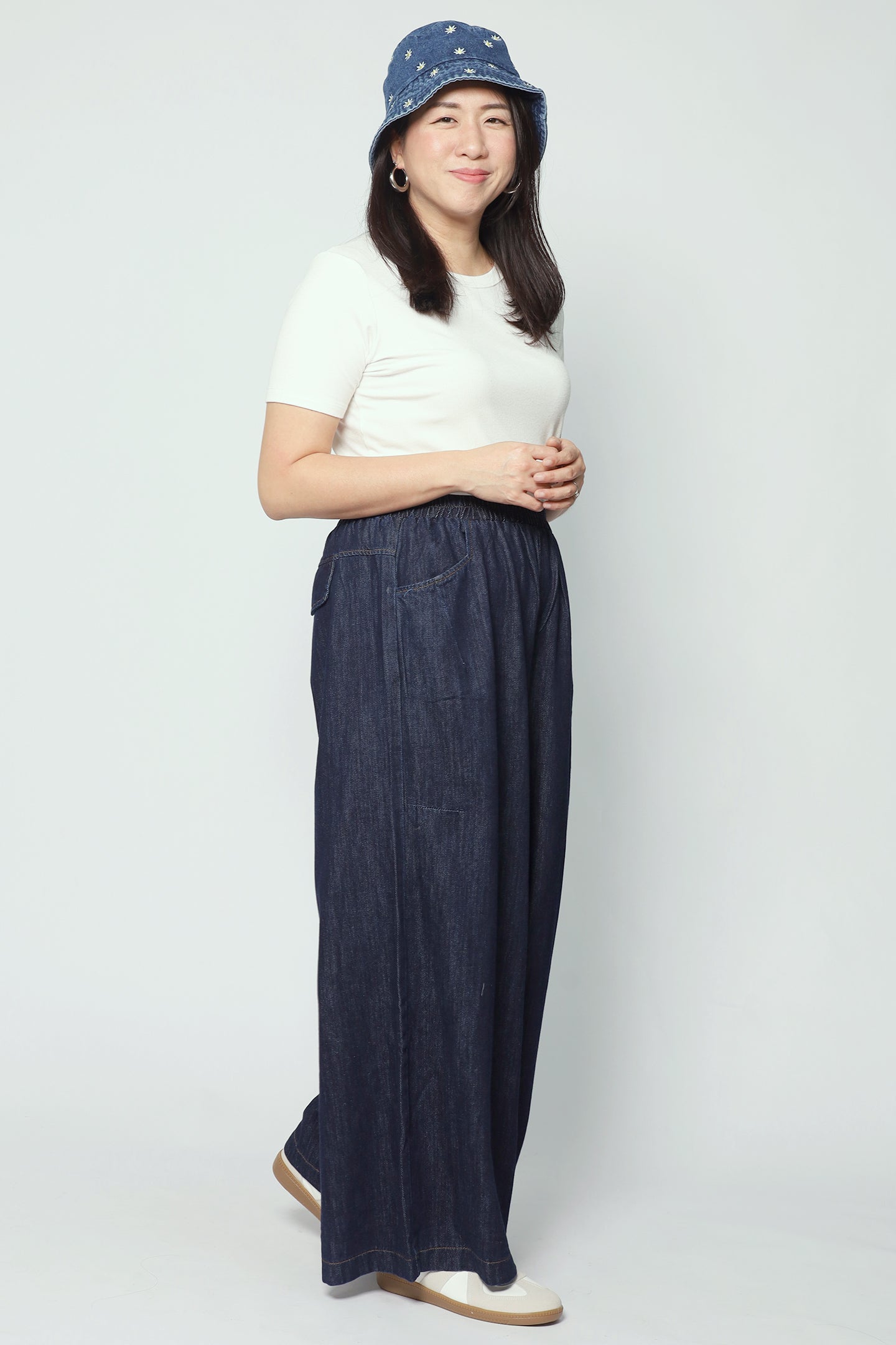 Backorders Xira Denim Wide Leg Pants