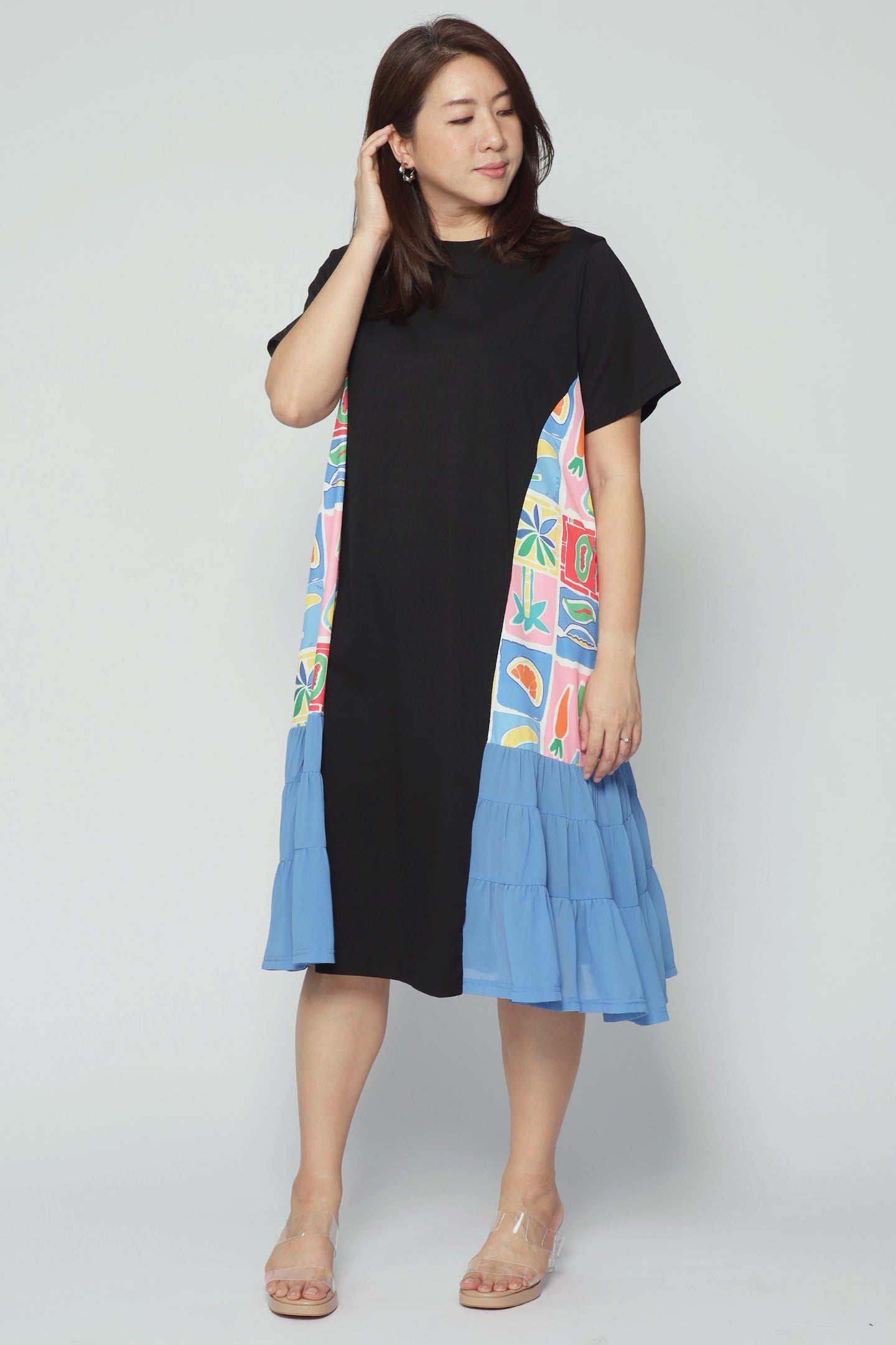 Xzander Dress in Pineapple