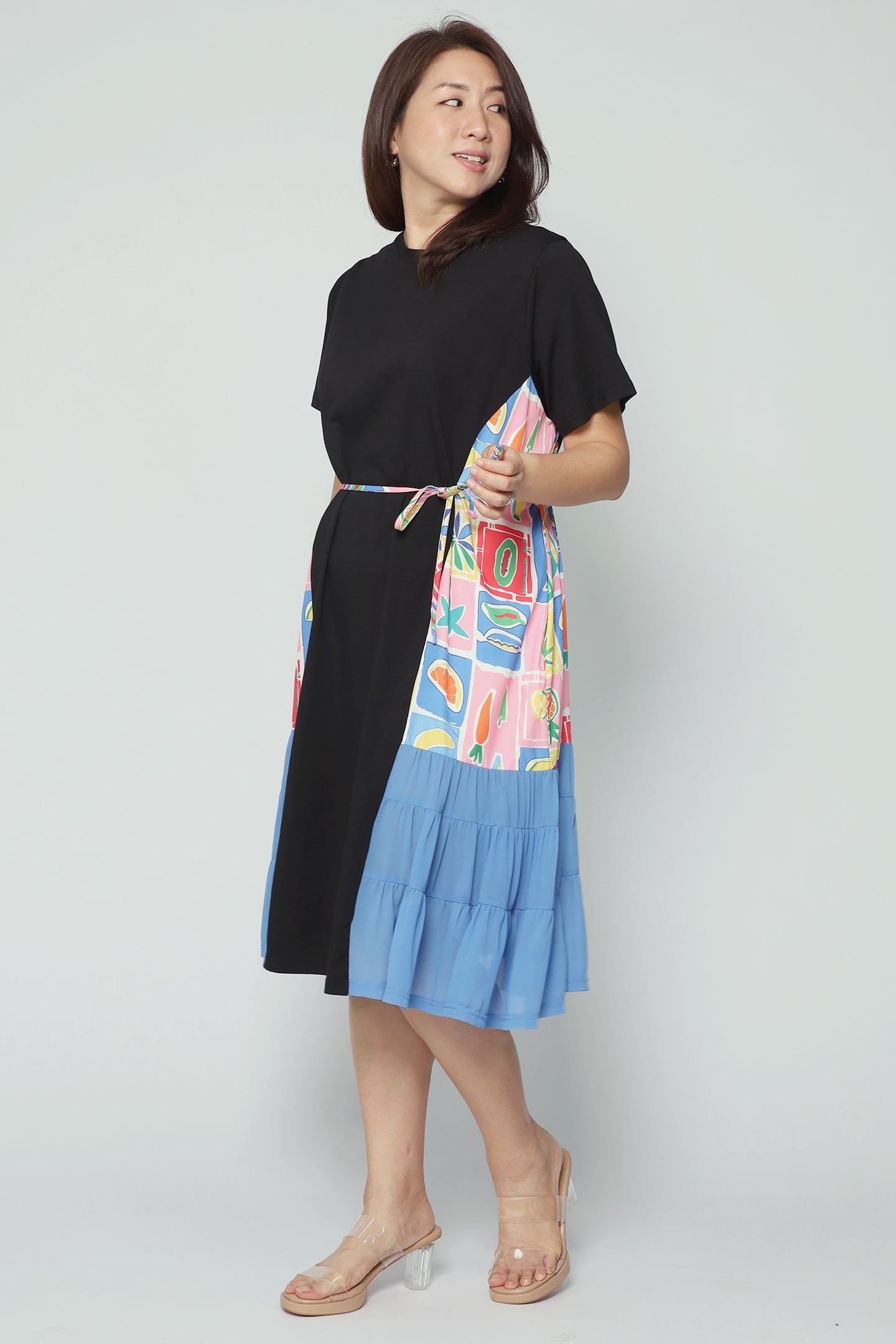 Xzander Dress in Pineapple