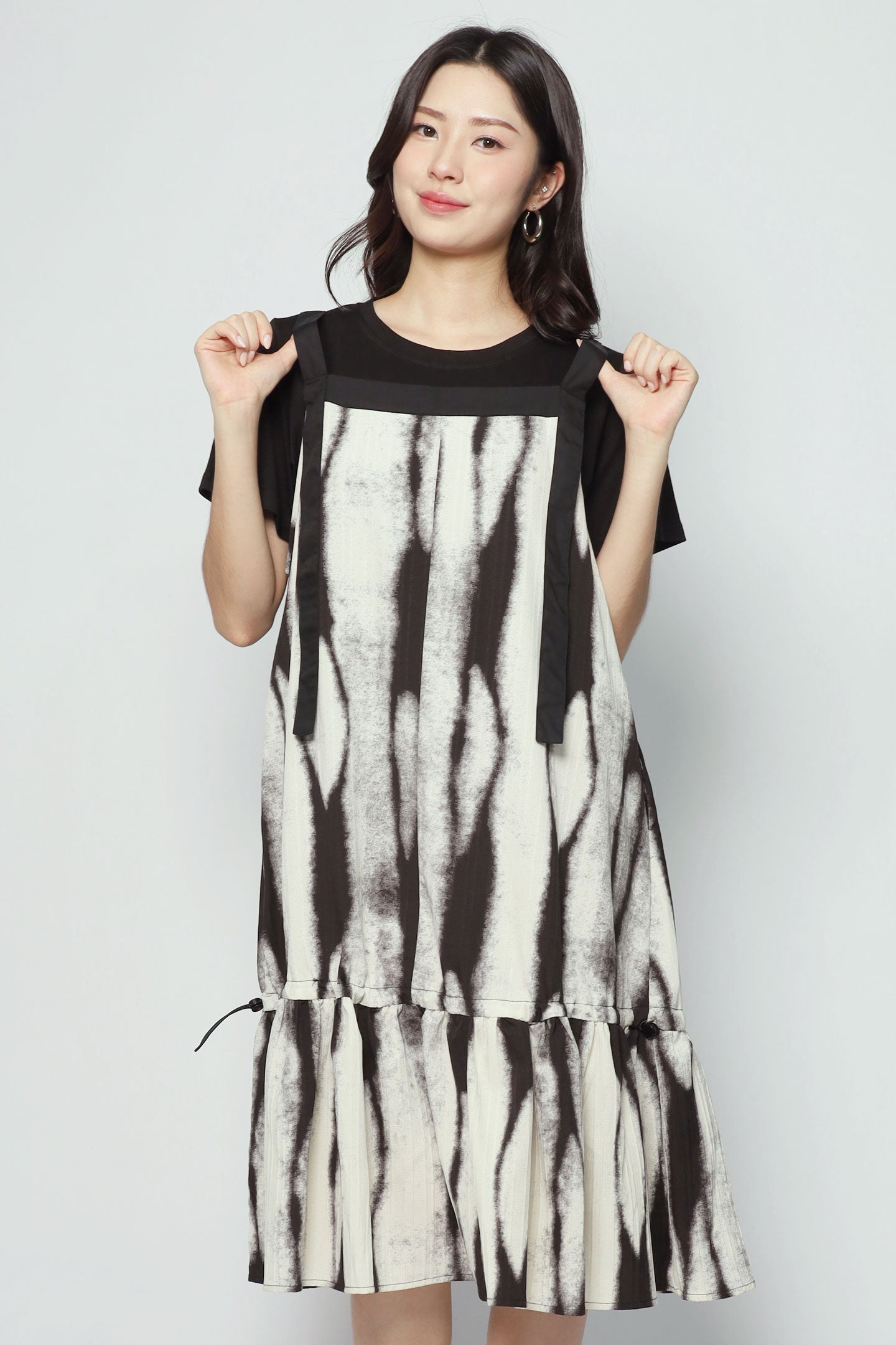 Xafa 2 in 1 Printed Dress Set