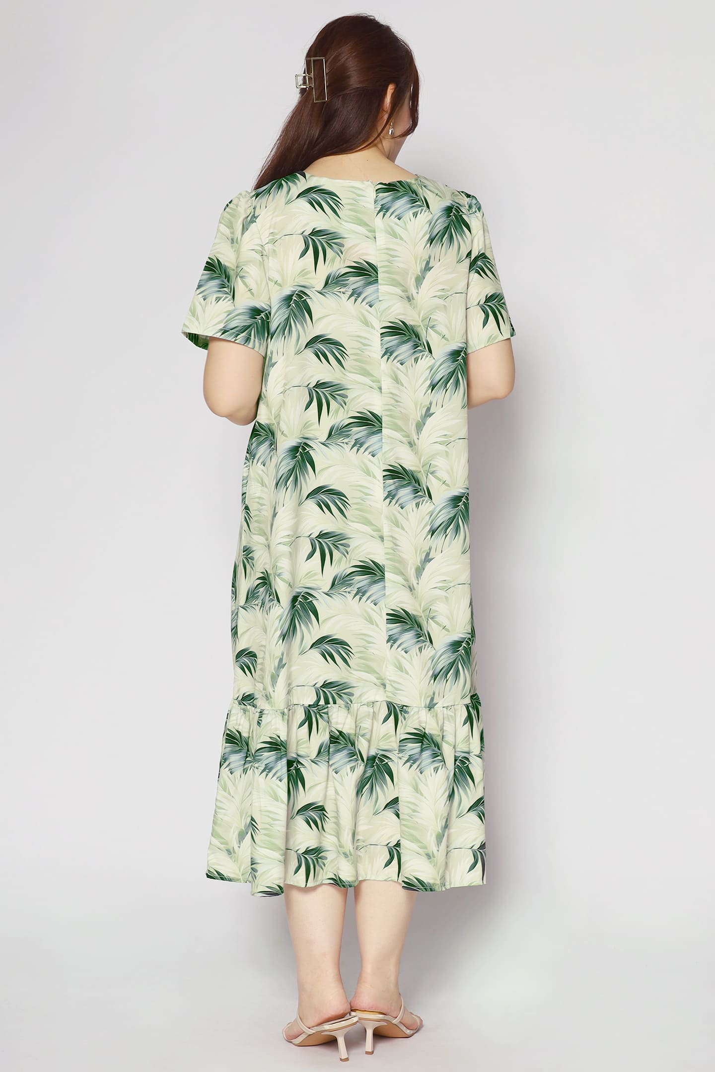 Xing Dress in Lush Ferns