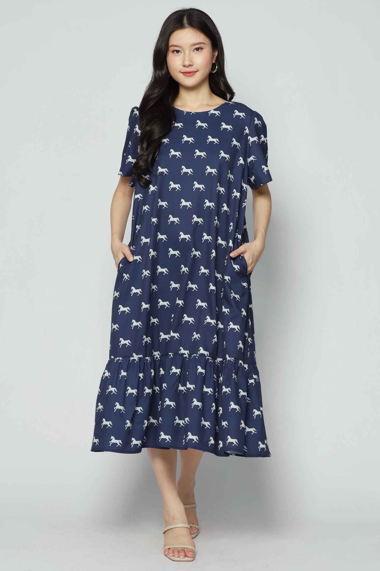 Xing Dress in Stallion