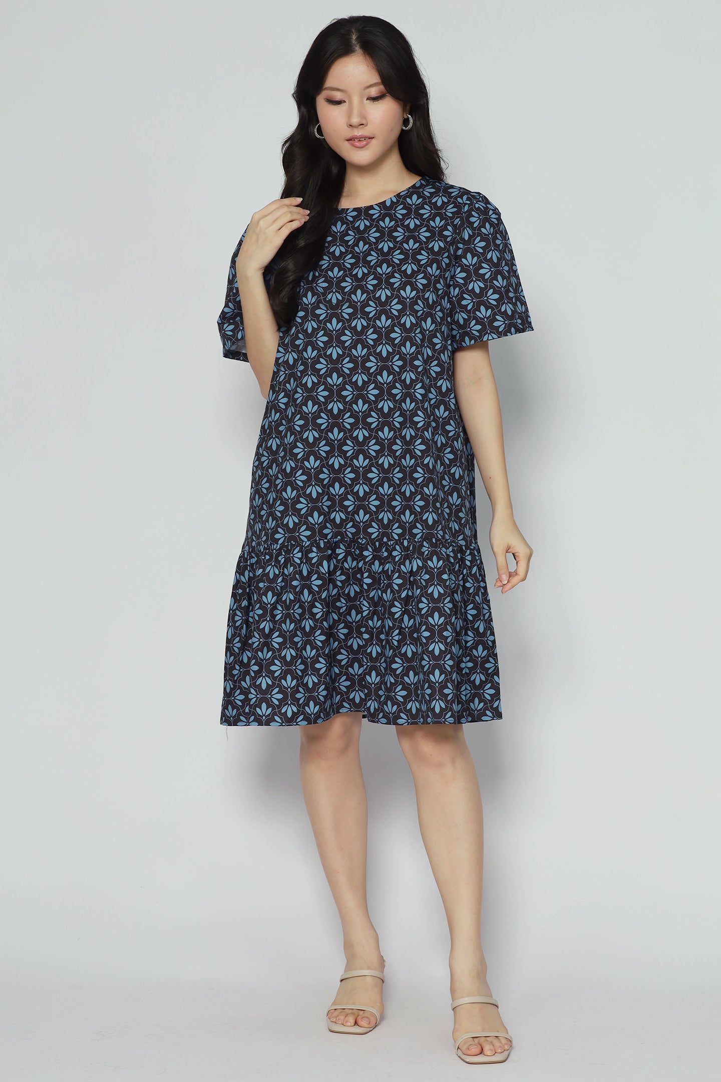 Yue Dress in Petal Whisper