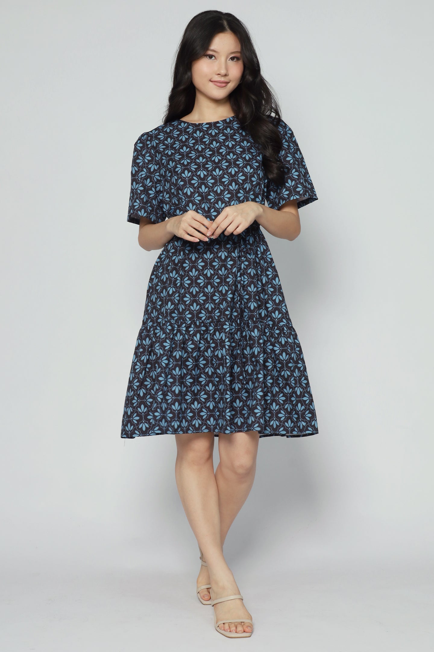 Yue Dress in Petal Whisper