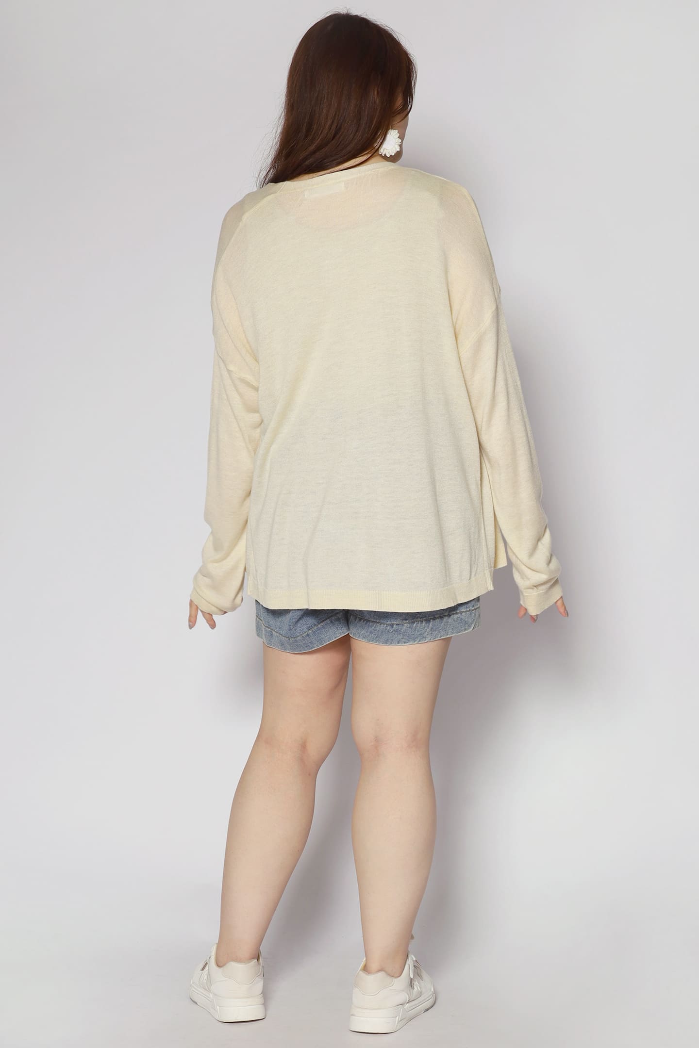 Yenti Cardigan in Cream