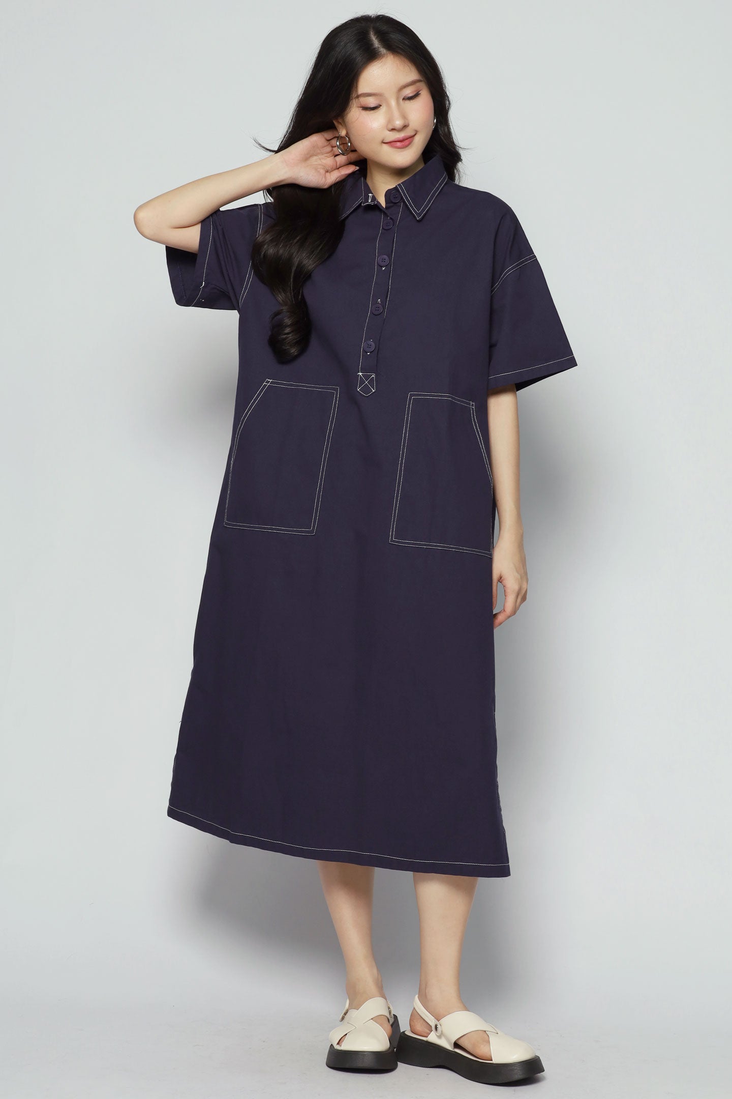 Yzanne Denim Dress