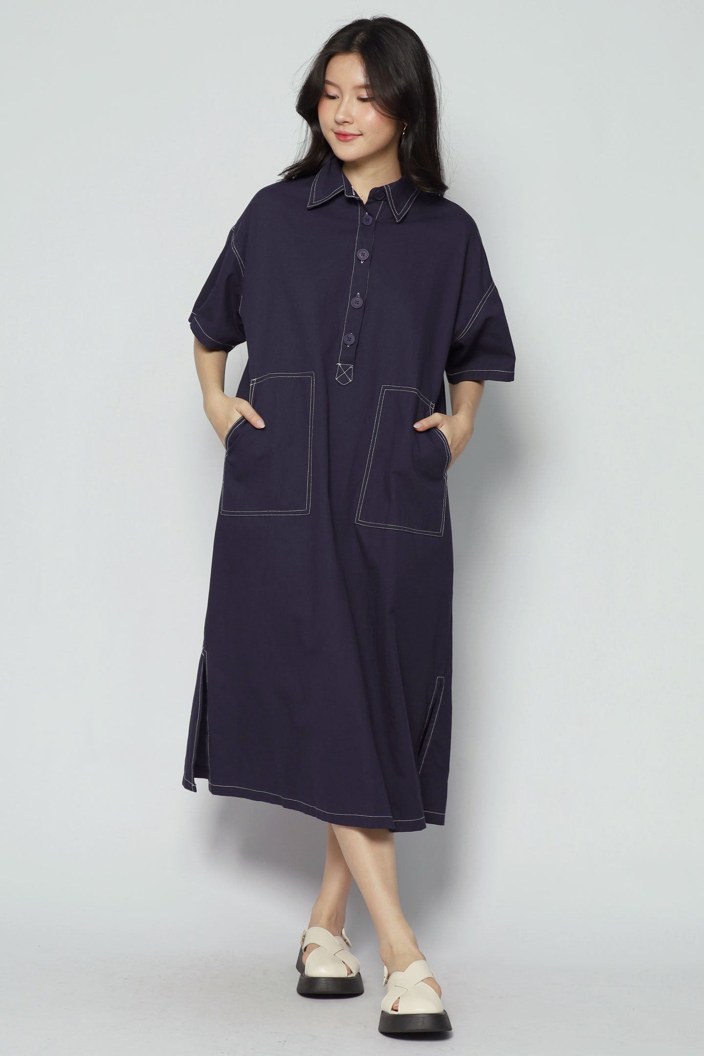 Yzanne Denim Dress