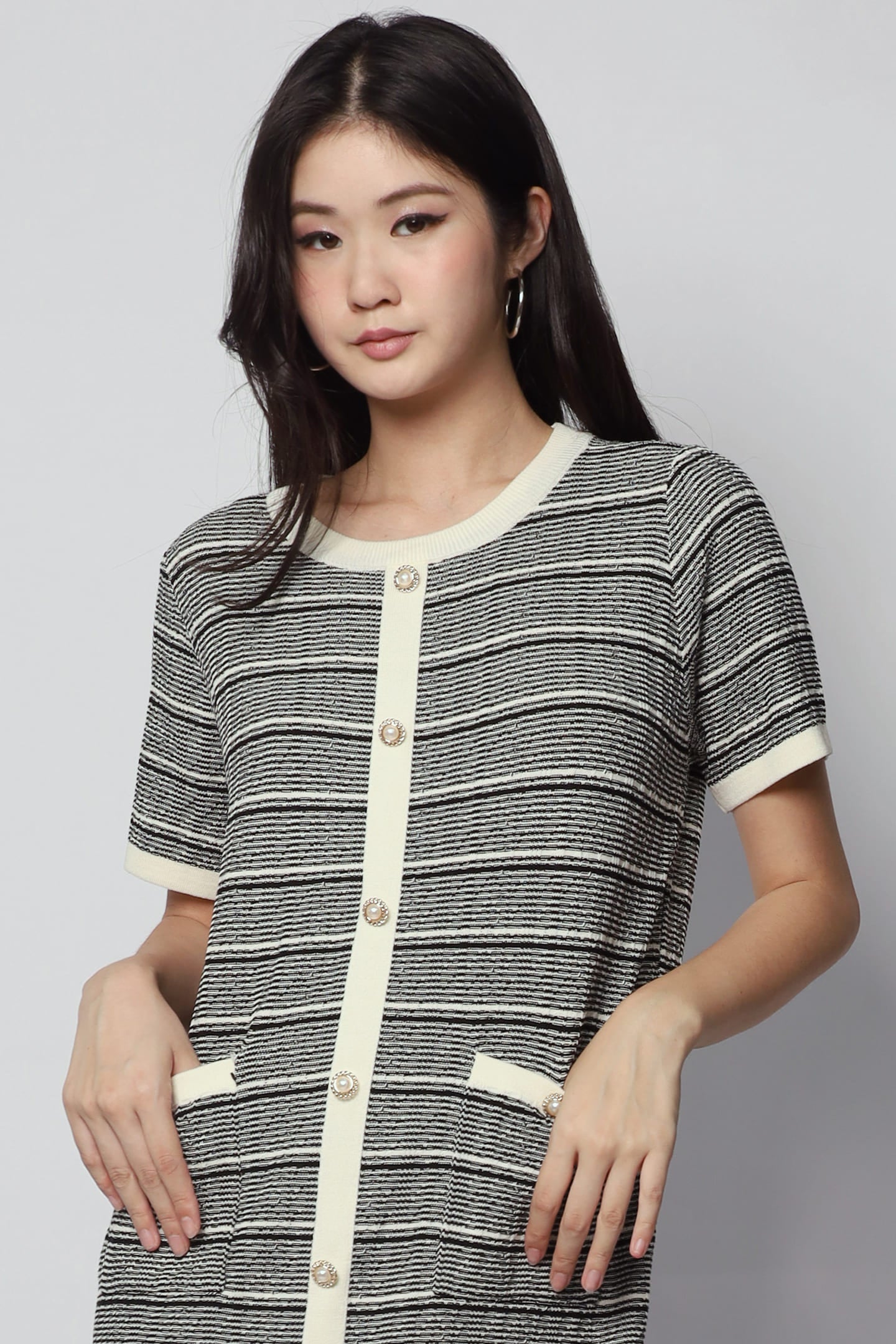 PO - Zilly Knit Dress in Black