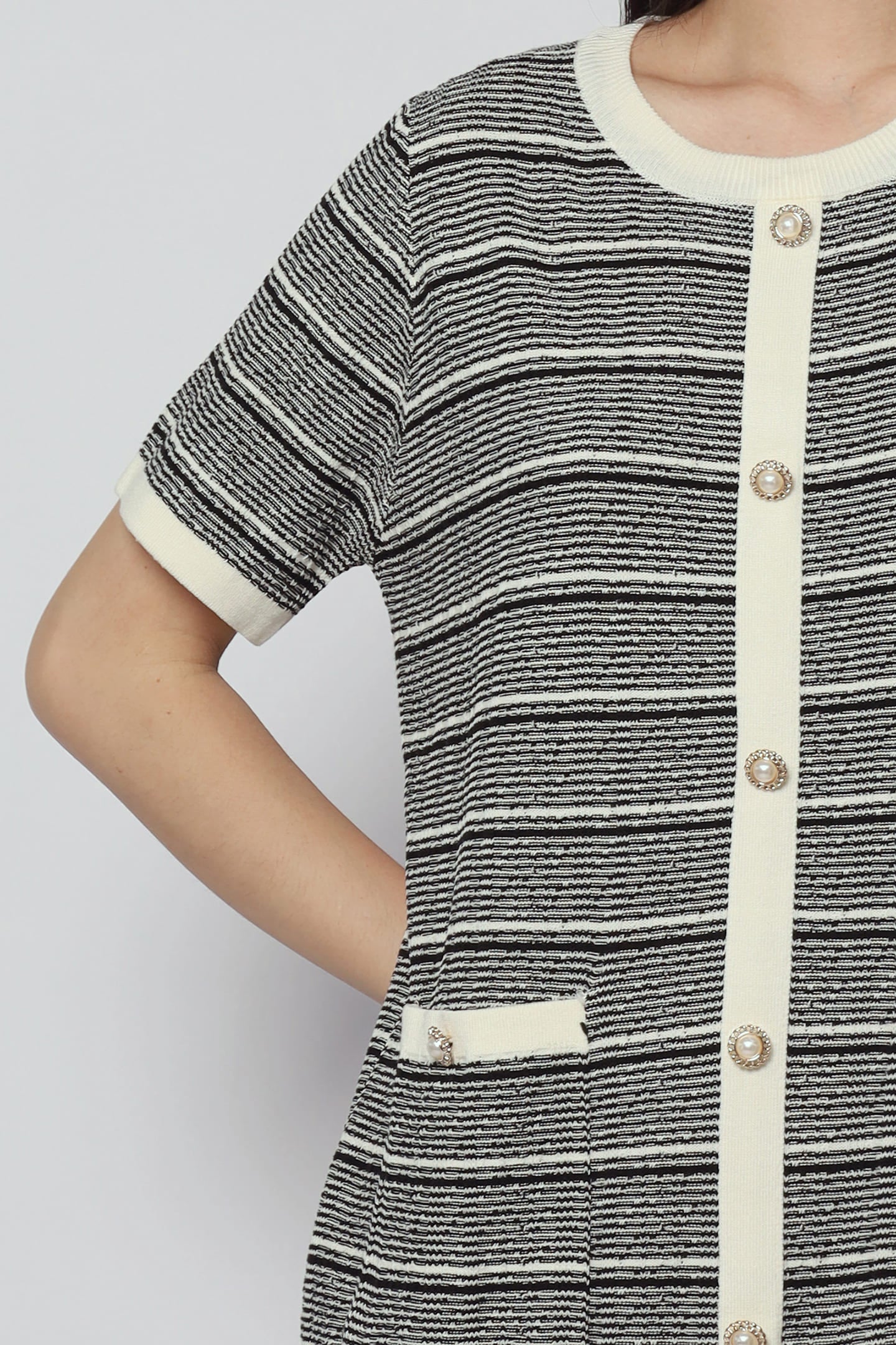 Zilly Knit Dress in Black