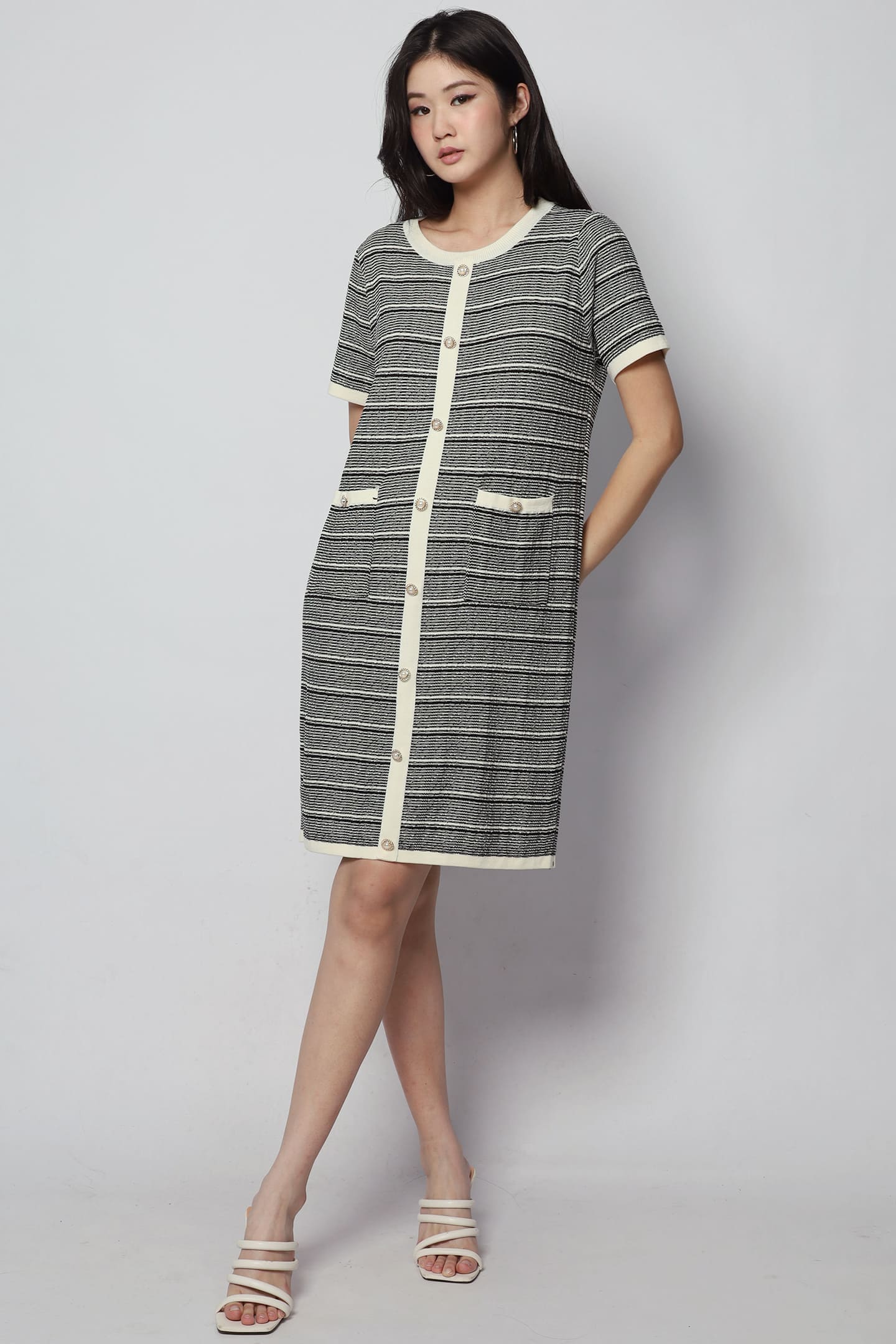 PO - Zilly Knit Dress in Black