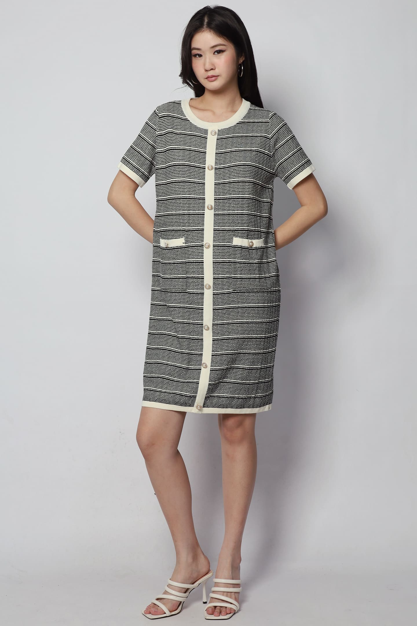 Zilly Knit Dress in Black