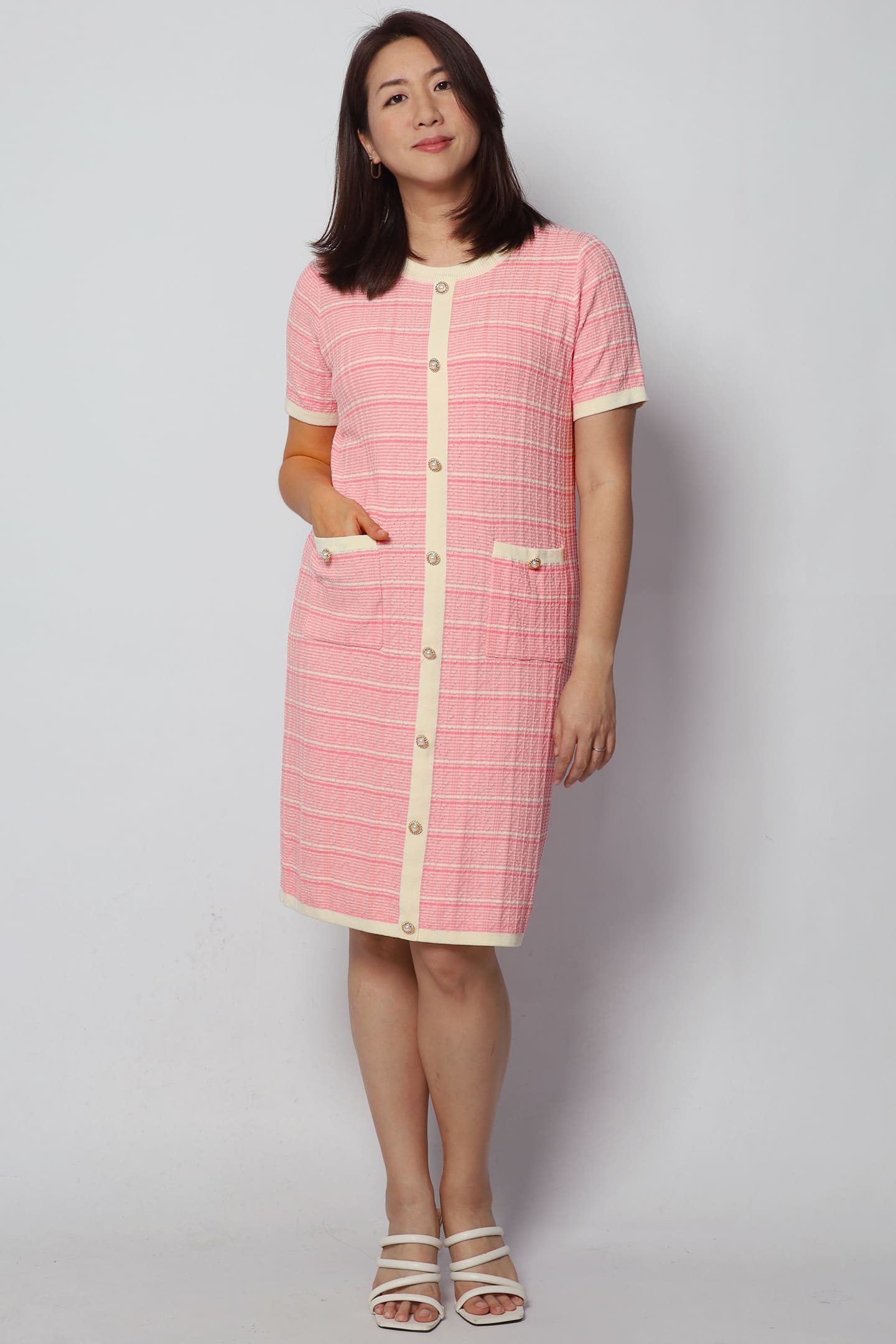 PO - Zilly Knit Dress in Pink