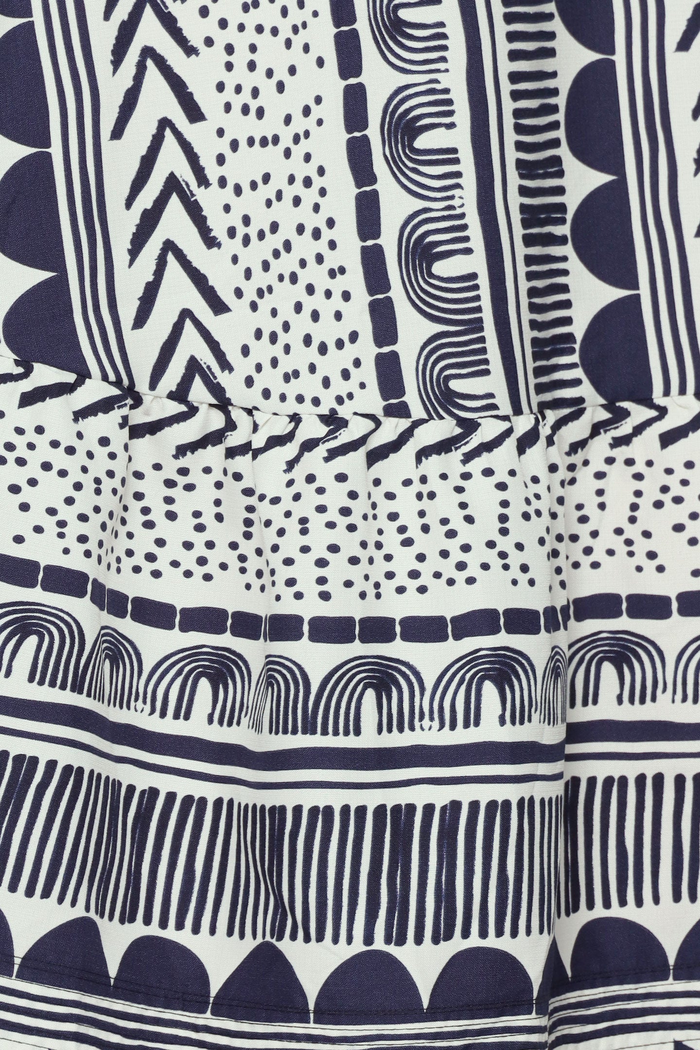 Backorders - Zion Dress in Doodle Lines