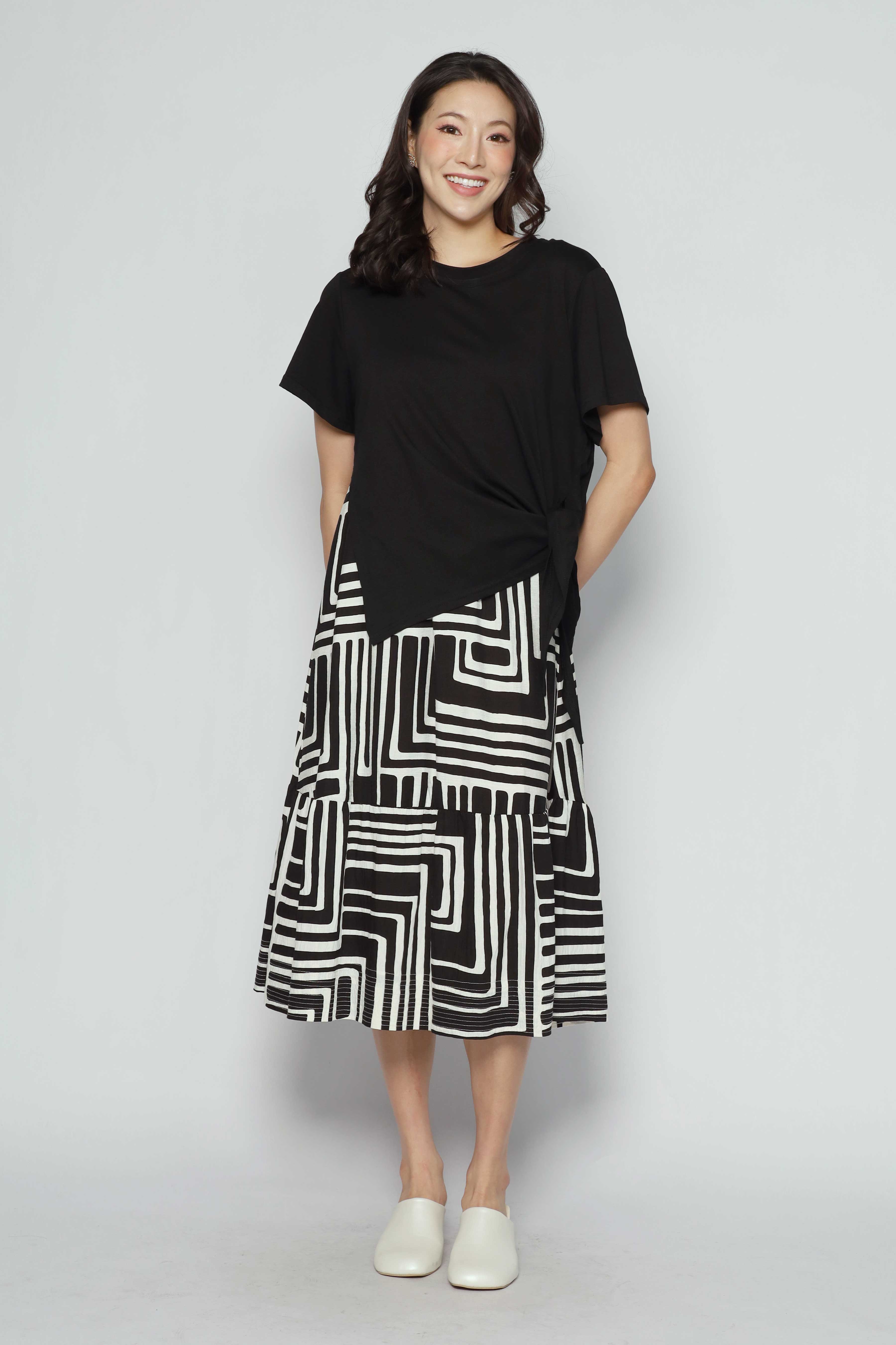 Zion Dress in Mono Palette