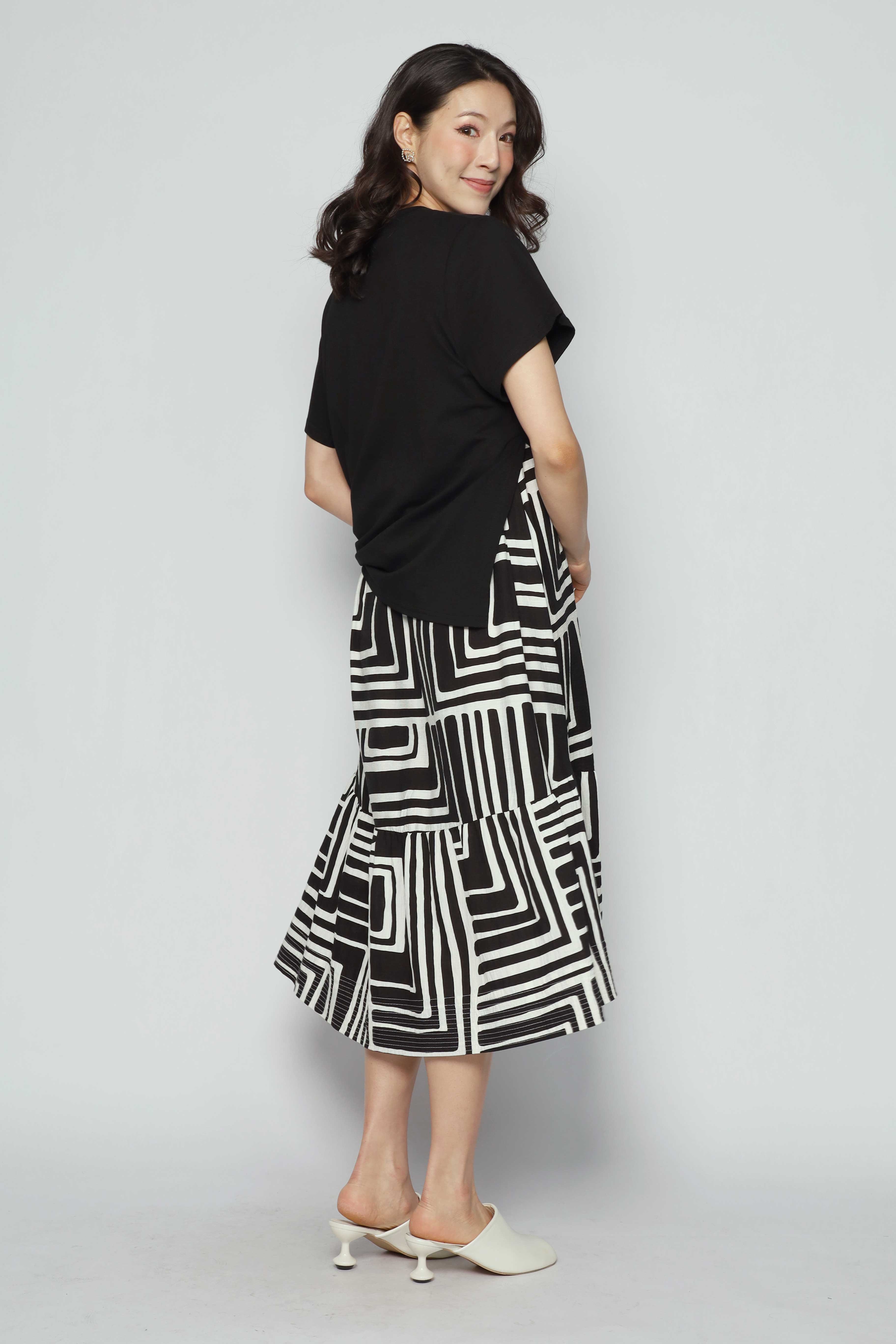 Zion Dress in Mono Palette
