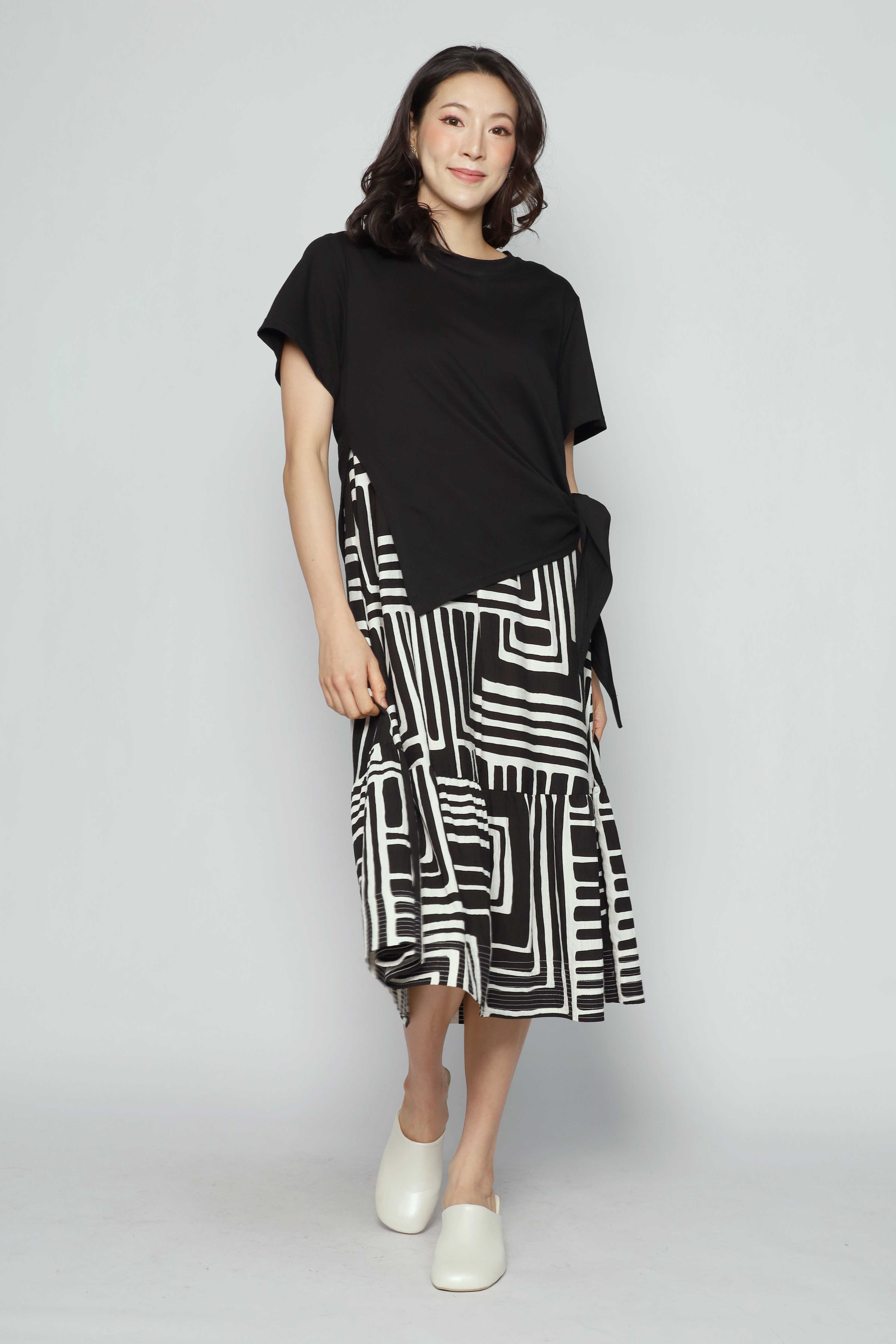 Zion Dress in Mono Palette